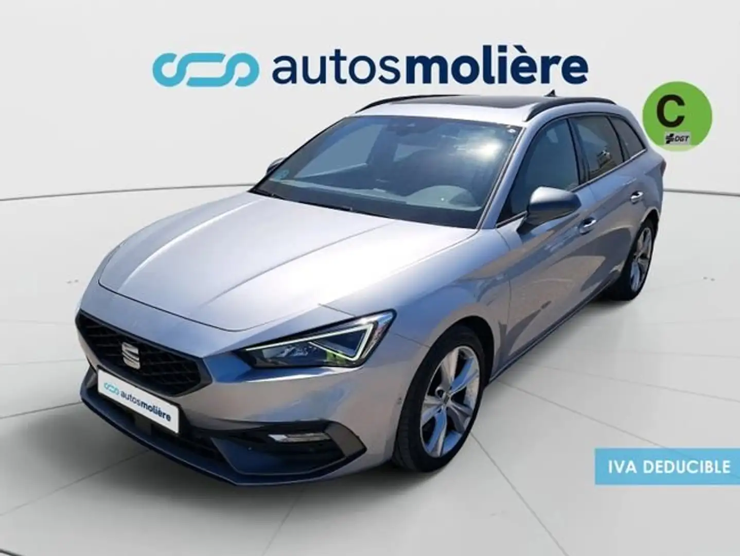 SEAT Leon 2.0 TDI S&S FR XL DSG 110 kW (150 CV) Gris - 1