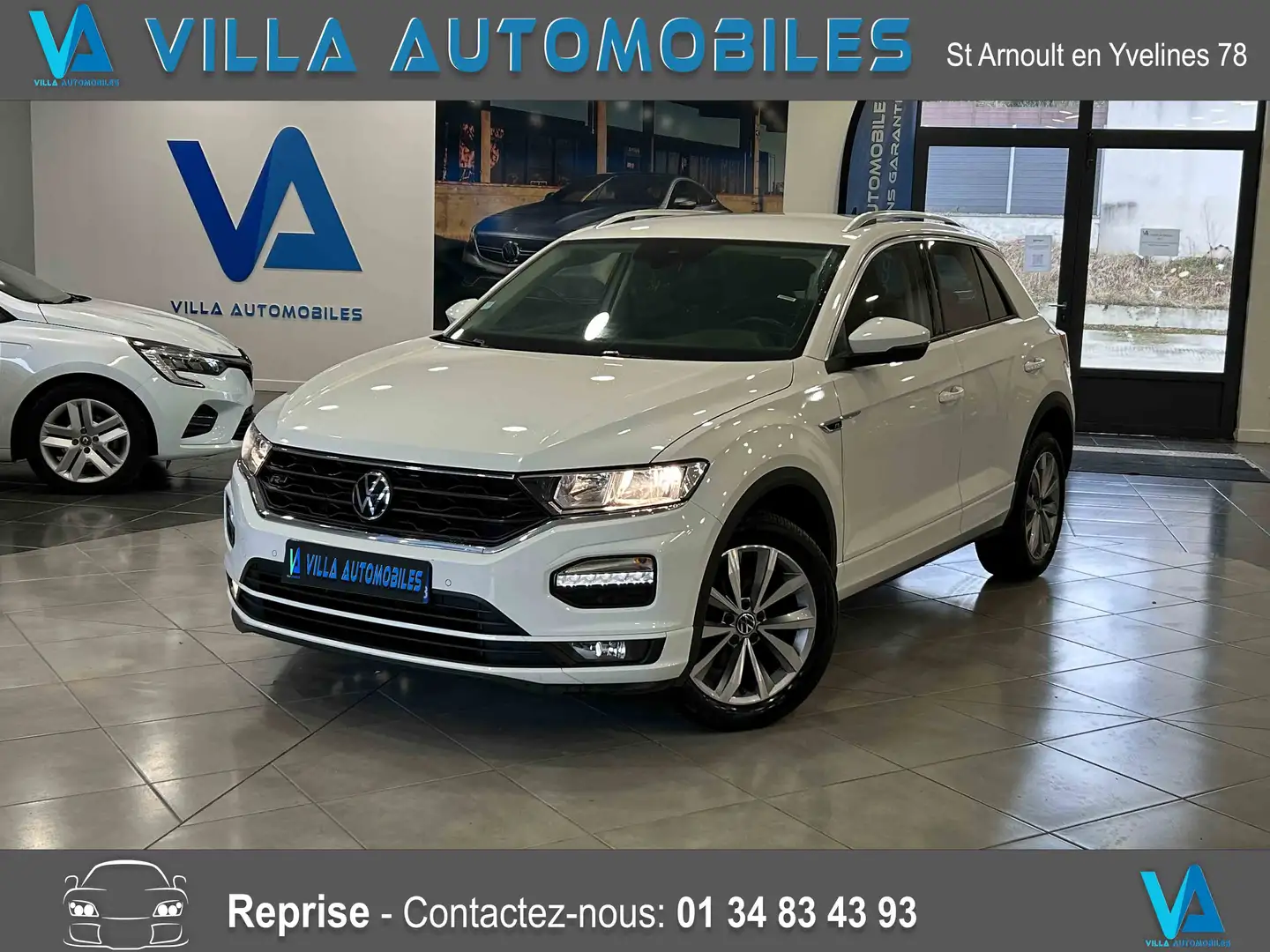 Volkswagen T-Roc 1.5 TSI EVO 150  DSG7 R-Line Possible EXPORT Algérie, Tunisie TVA Déduit Blanc - 1