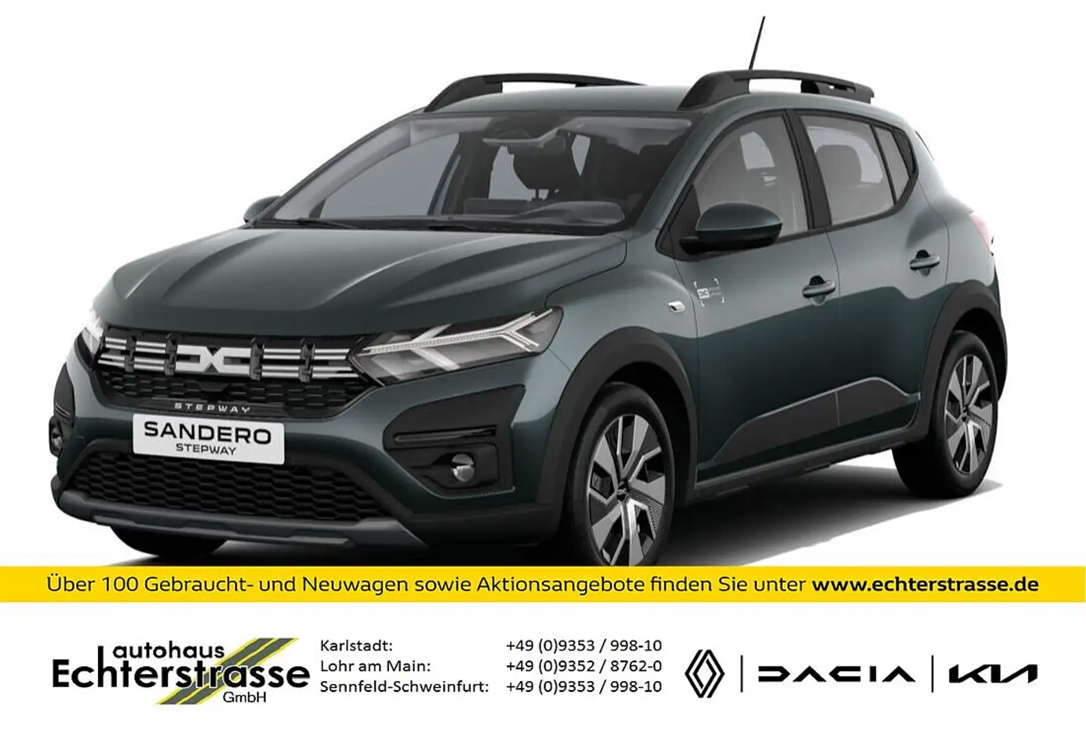 Dacia Sandero Stepway TCe 90 CVT Expression +SHZ Verde - 1