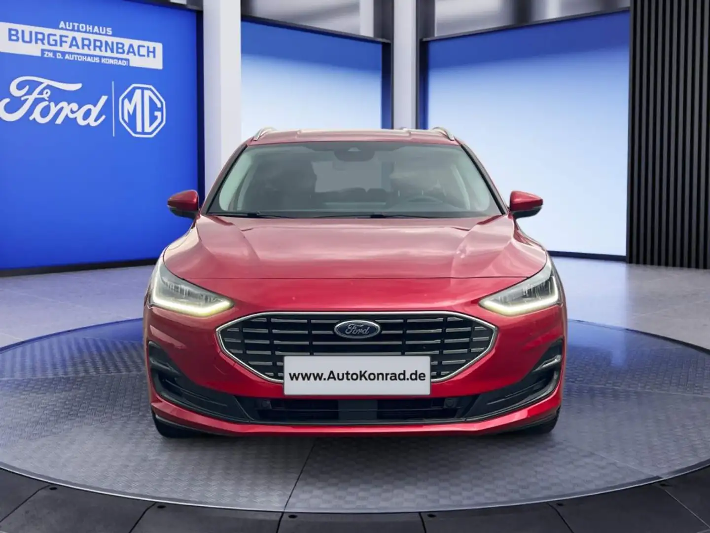 Ford Focus Turnier 1.5 EcoBlue S&S AUT. TITANIUM X*FAHRPK*RFK Rot - 2