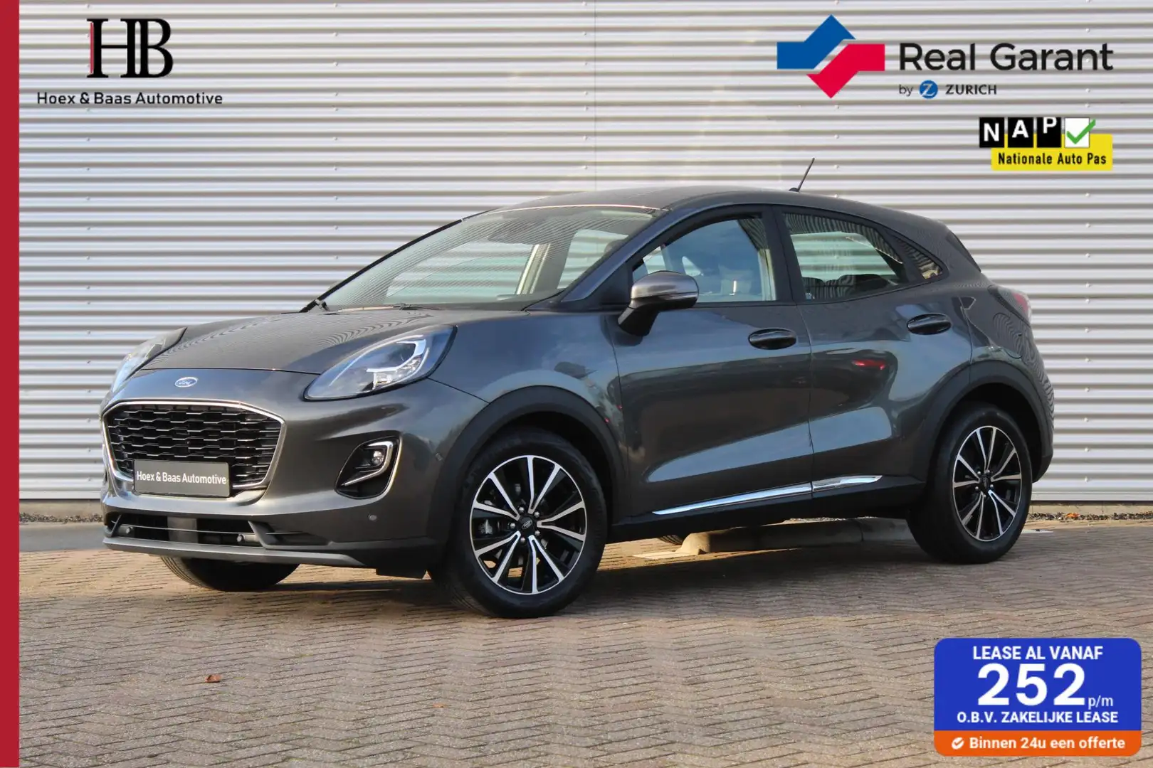 Ford Puma 1.0 EcoBoost Hybrid Titanium Gris - 1