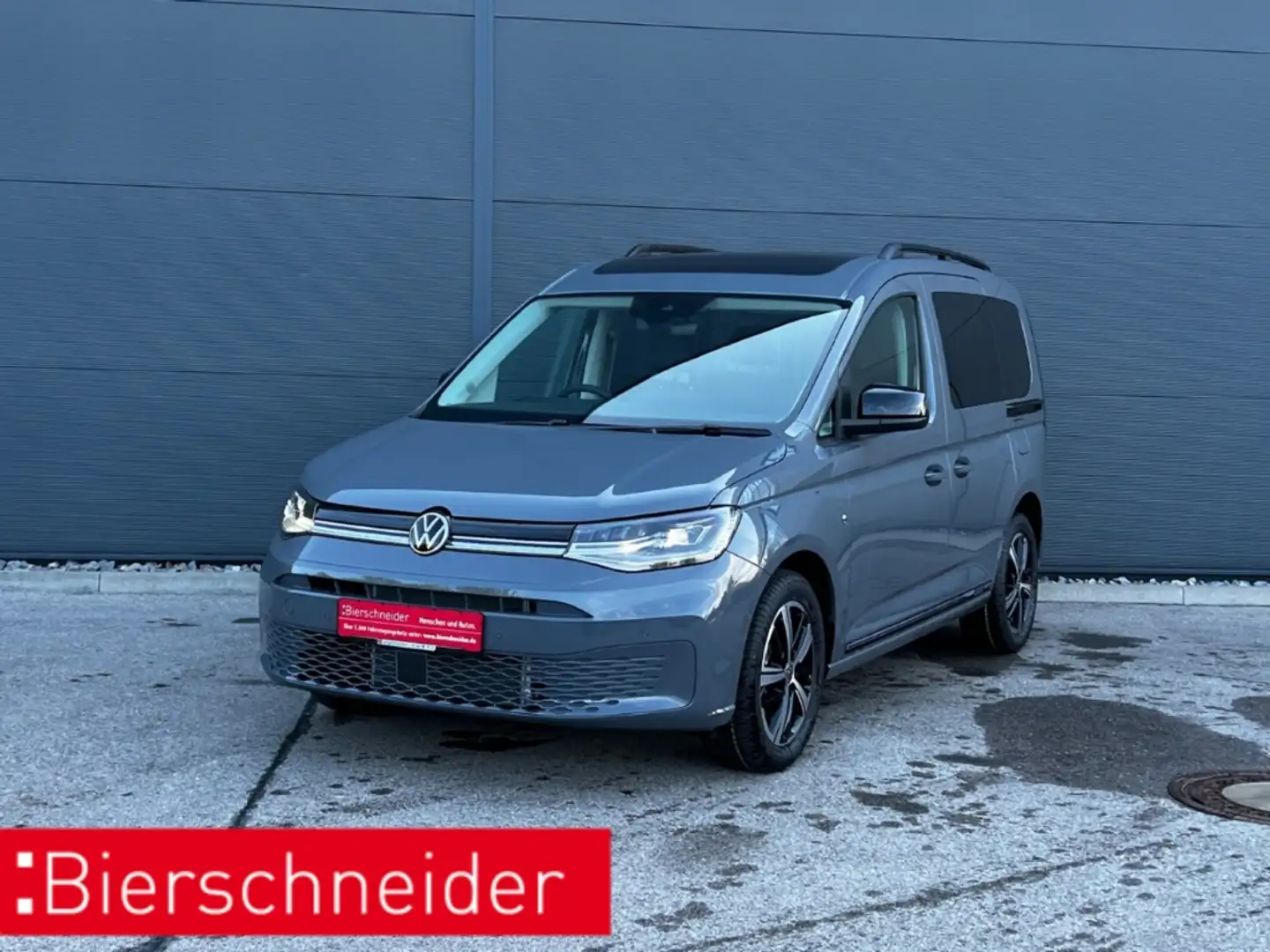 Volkswagen Caddy Kombi 2.0 TDI 4Mo. Dark Label RHD LED NAVI PANORAM Grau - 1