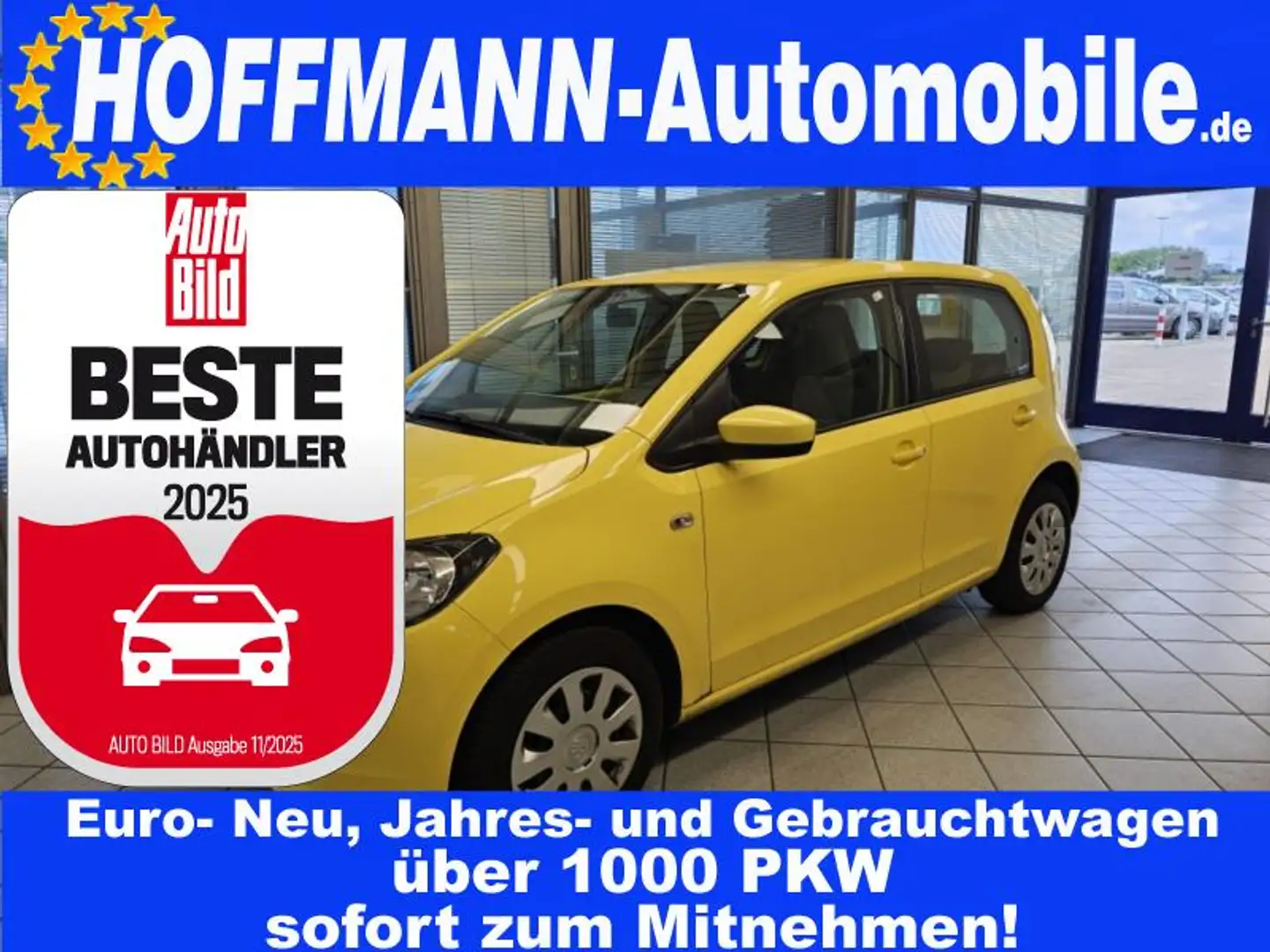 Skoda Citigo Active Tüv 08-2025 Жовтий - 1