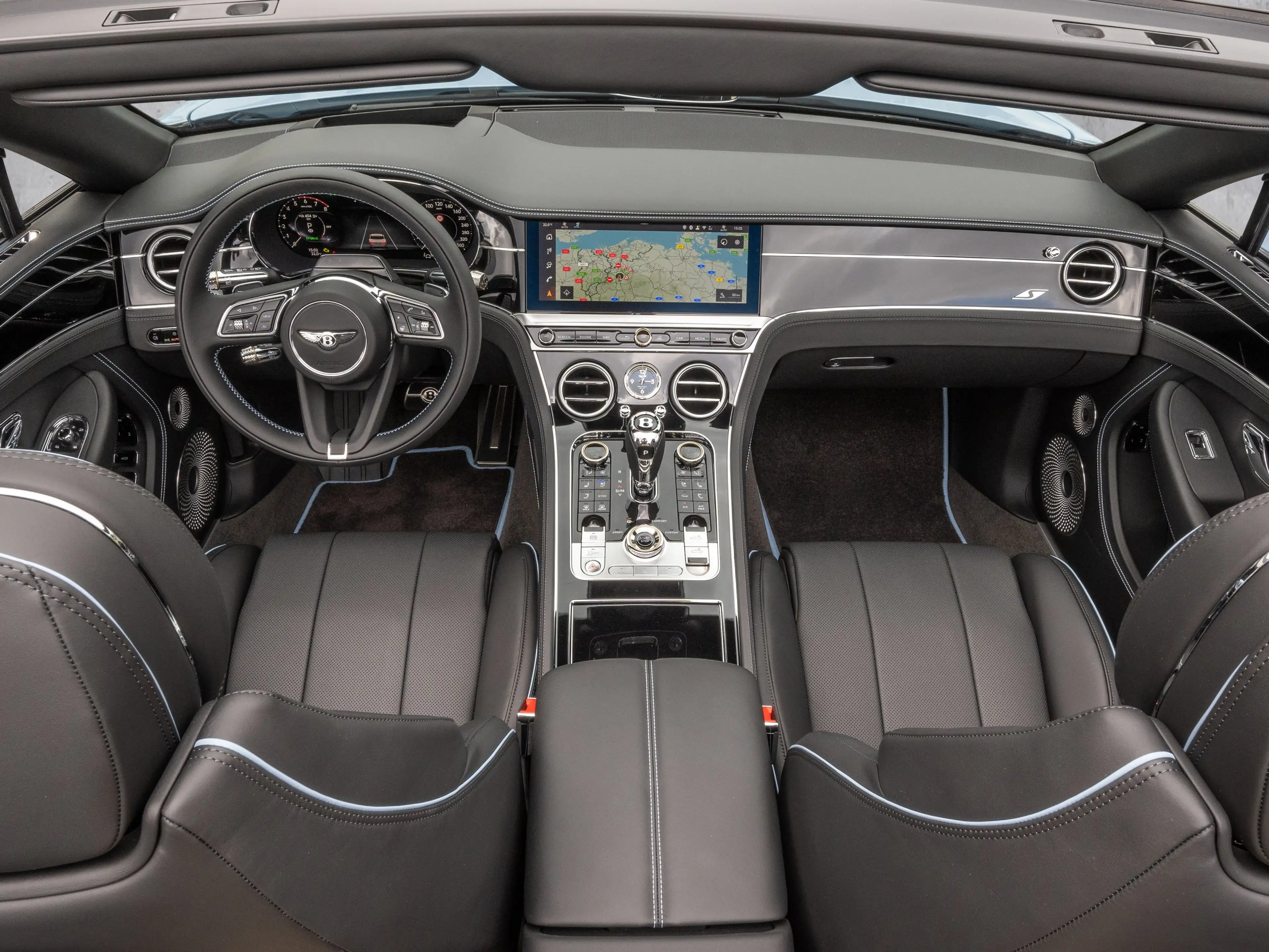Bentley Continental GTC S Mood Lighting; Sports Pedals — photo 7