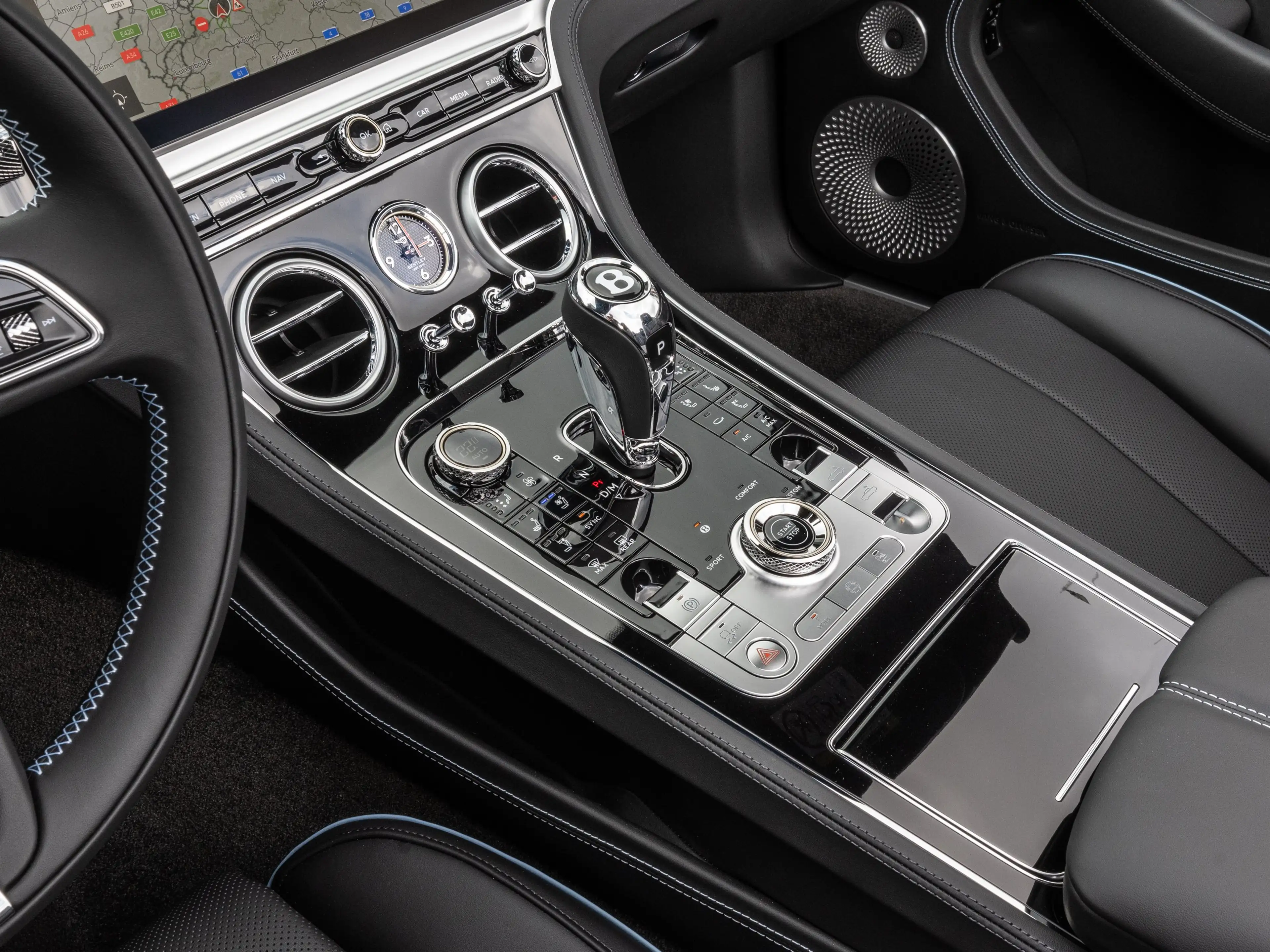Bentley Continental GTC S Mood Lighting; Sports Pedals — photo 12