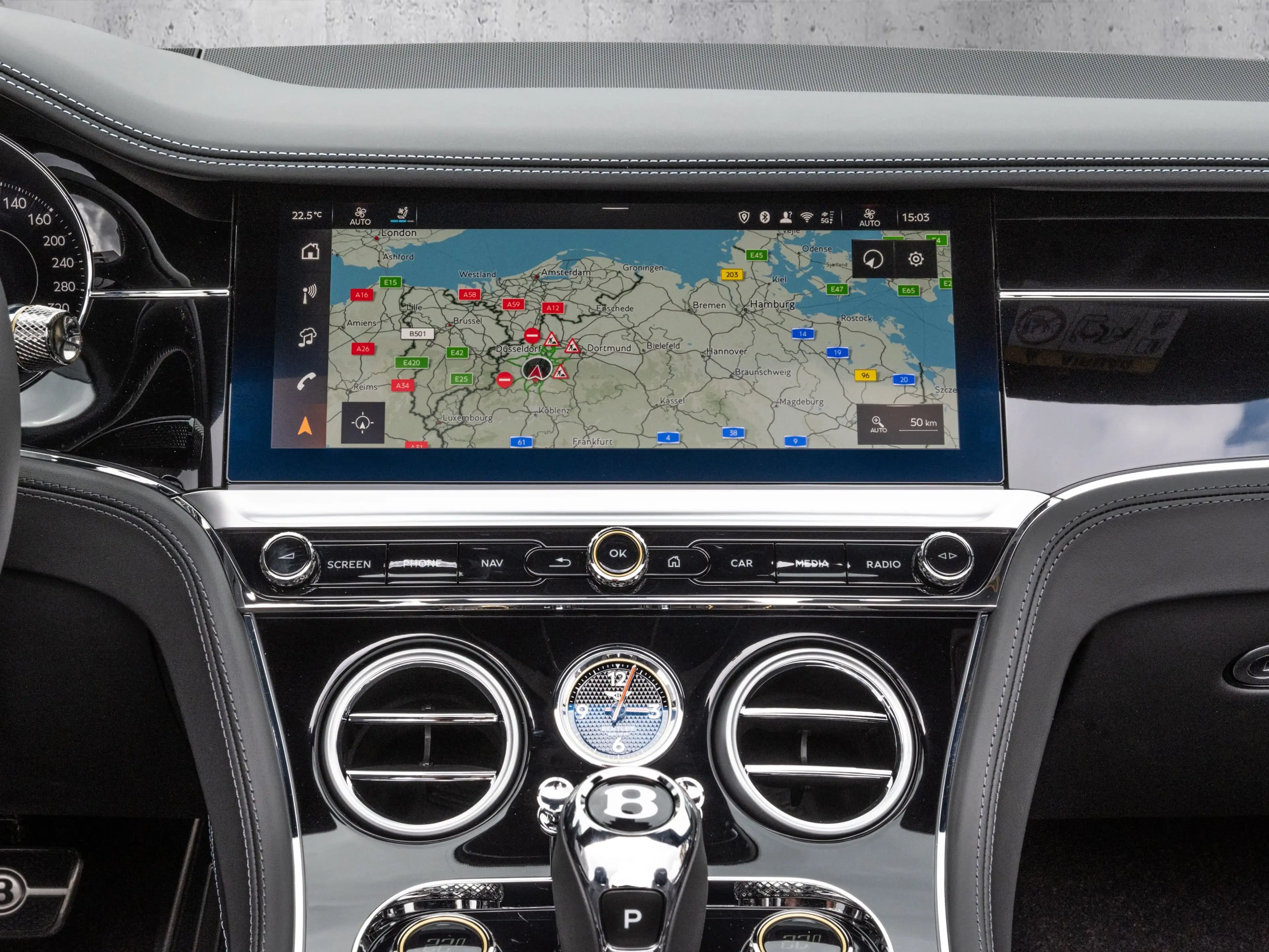 Bentley Continental GTC S Mood Lighting; Sports Pedals — photo 14