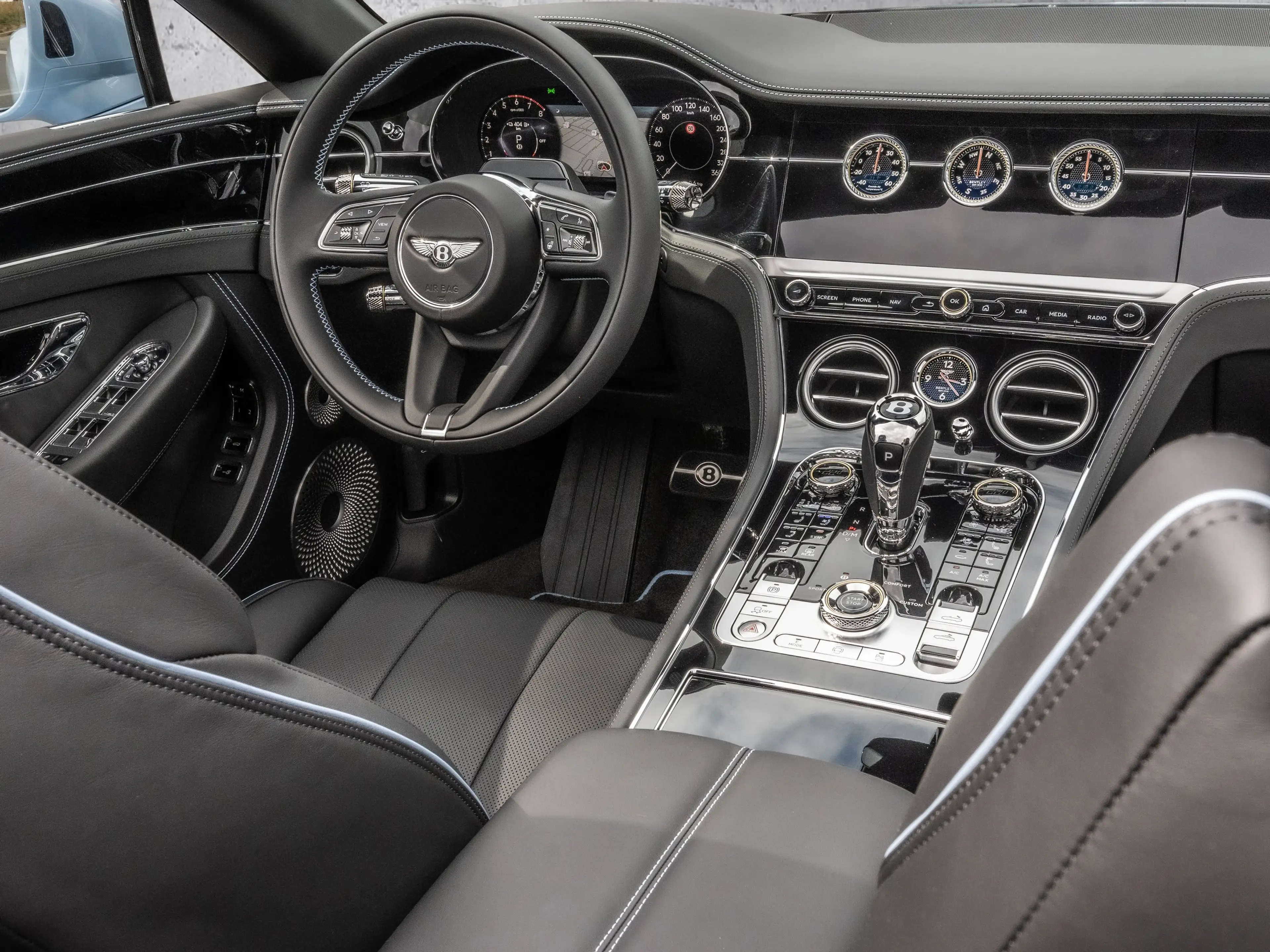 Bentley Continental GTC S Mood Lighting; Sports Pedals — photo 11