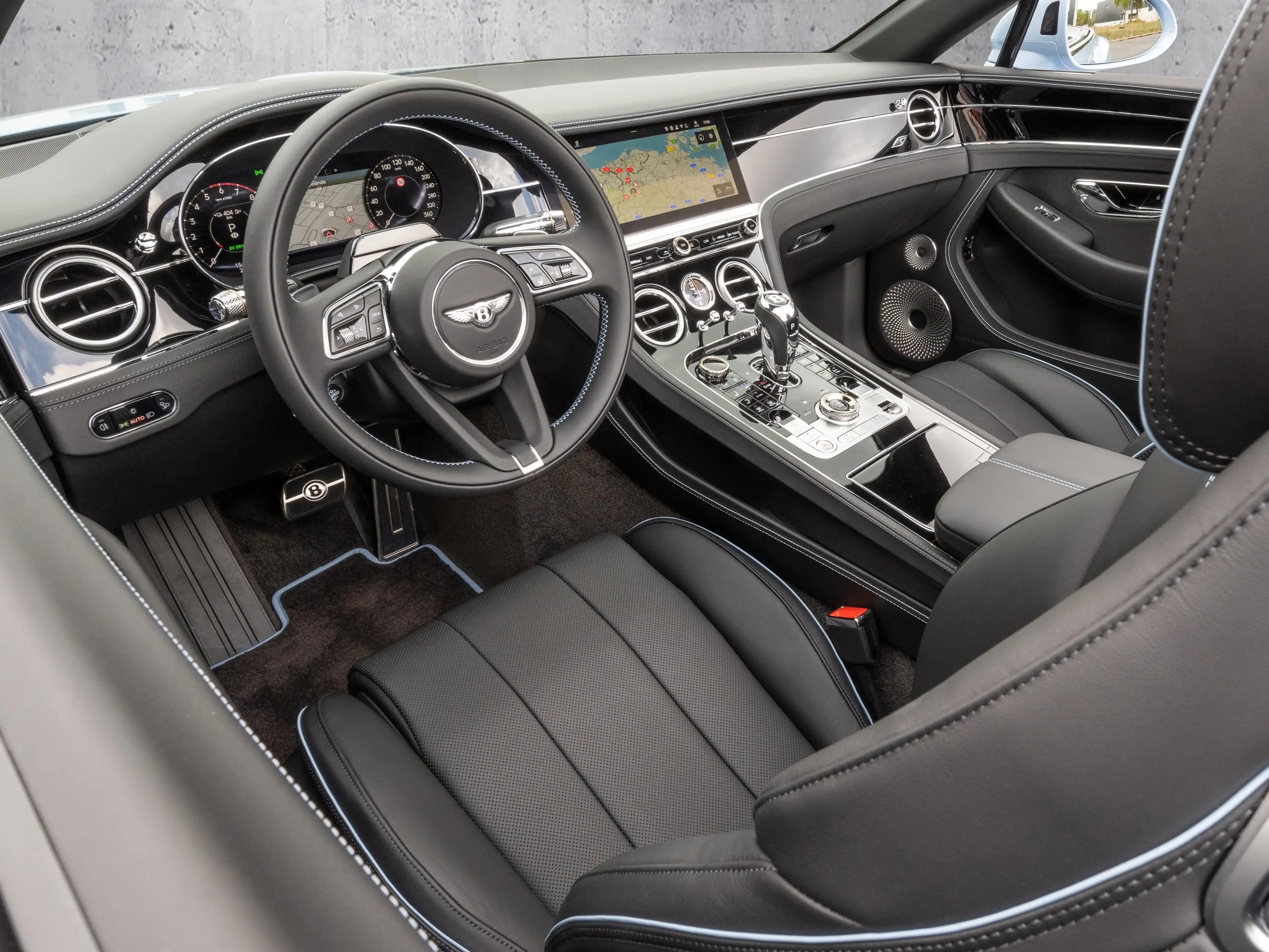 Bentley Continental GTC S Mood Lighting; Sports Pedals — photo 10