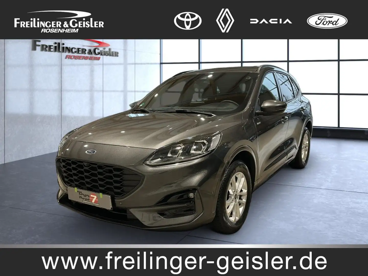 Ford Kuga Plug-In Hybrid ST-Line X Sportpaket Bluetooth Grau - 1