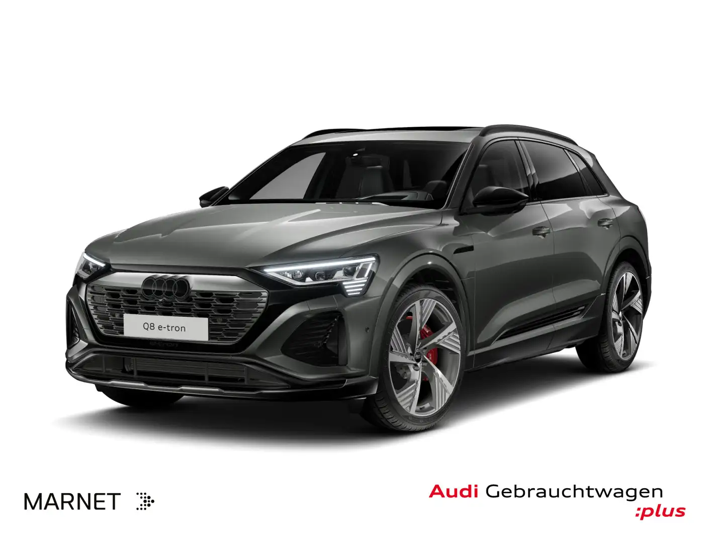 Audi Q8 e-tron 55 quattro ecition S line*Navi*Matrix* Grau - 1