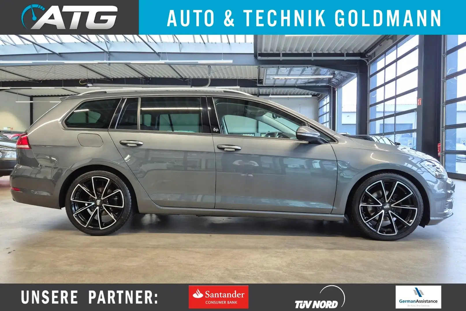 Volkswagen Golf GOLF 7 VAR 1.5TSI SOUND SHZ NAV DYNAUDIO ACC AHK Сірий - 1