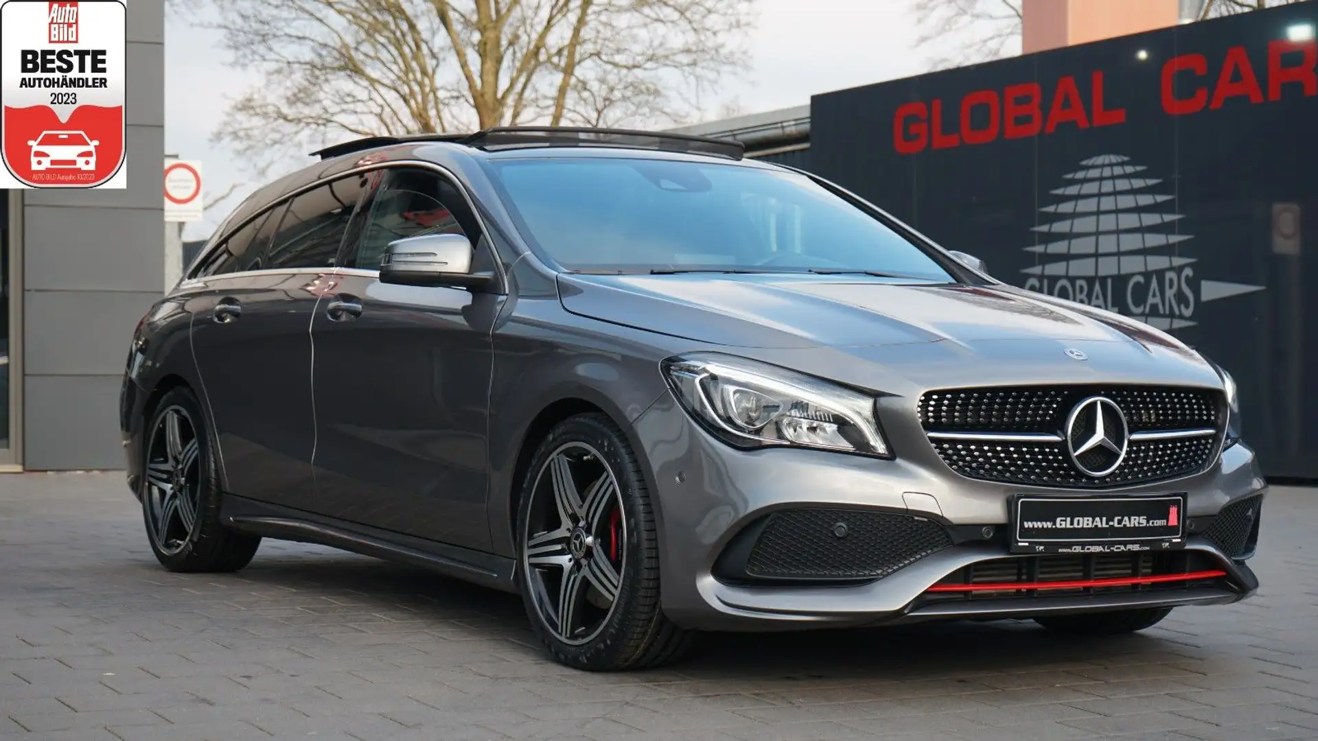 Mercedes-Benz CLA 250 SB 4-MATIC*AMG LINE*PANORAMA* Szürke - 1