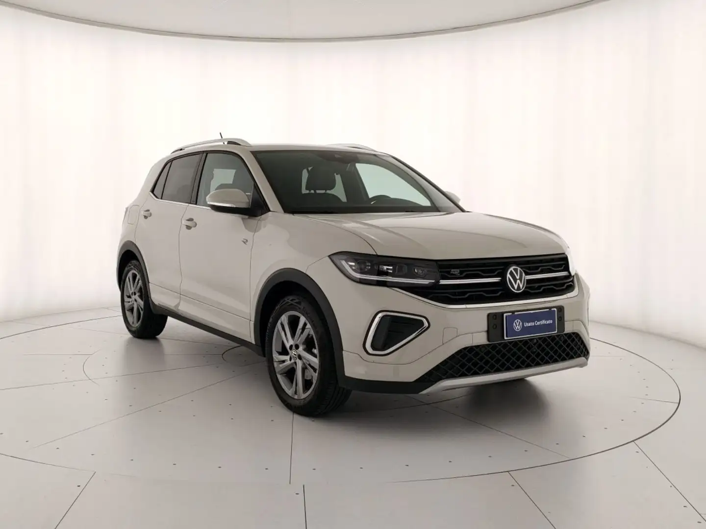 Volkswagen T-Cross 1.0 tsi r-line 115cv Gris - 2