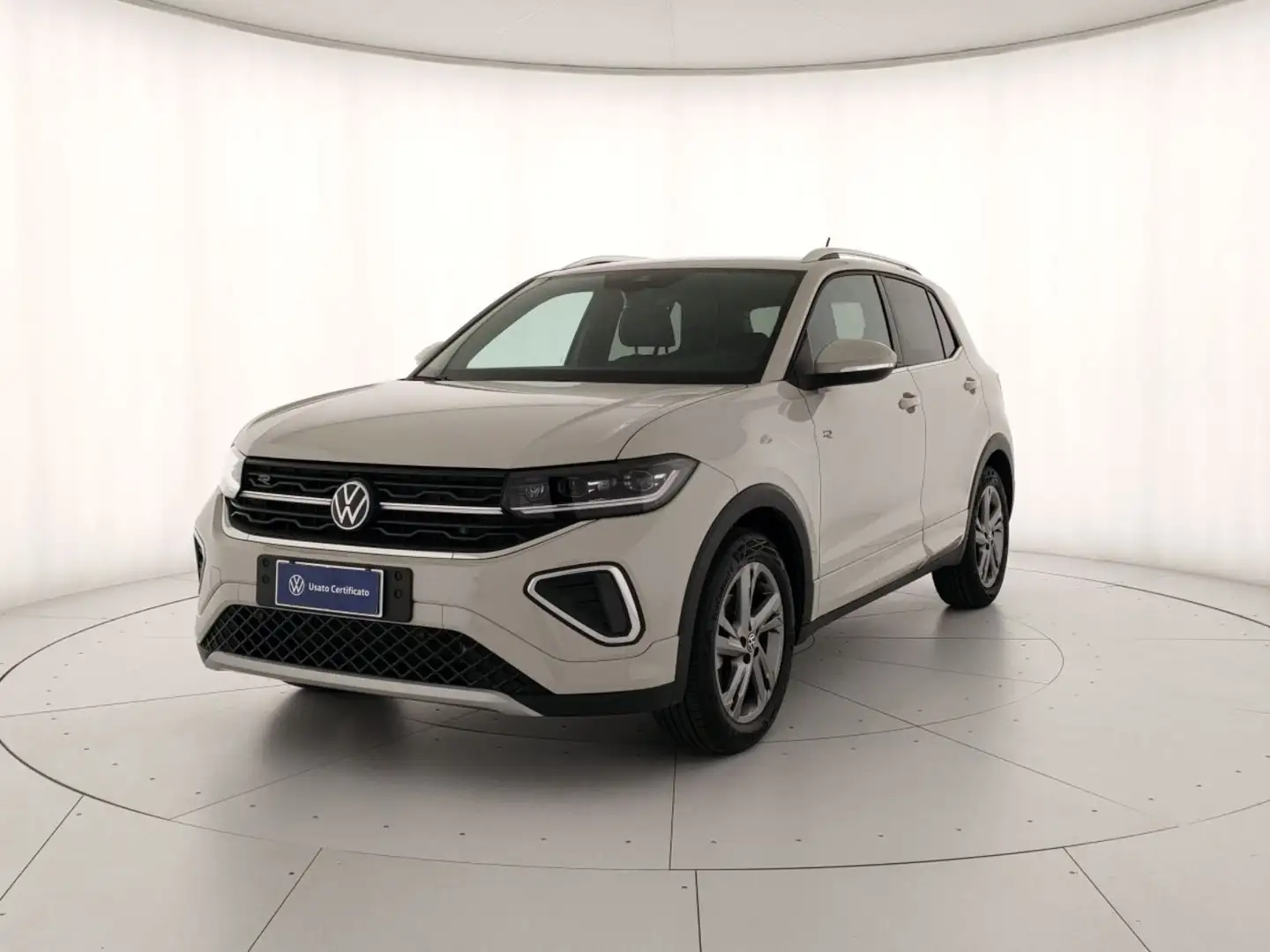 Volkswagen T-Cross 1.0 tsi r-line 115cv Gris - 1