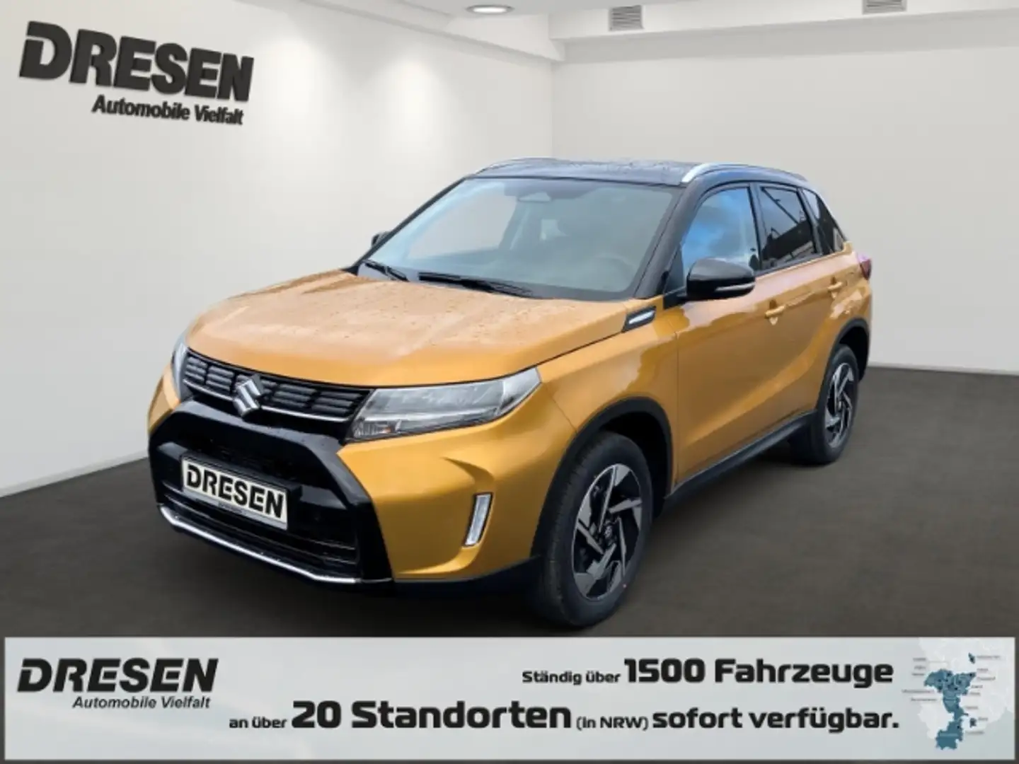 Suzuki Vitara COMFORT+ 1.5 Hybrid Panoramadach+Navi+Rückfahrkame Orange - 1