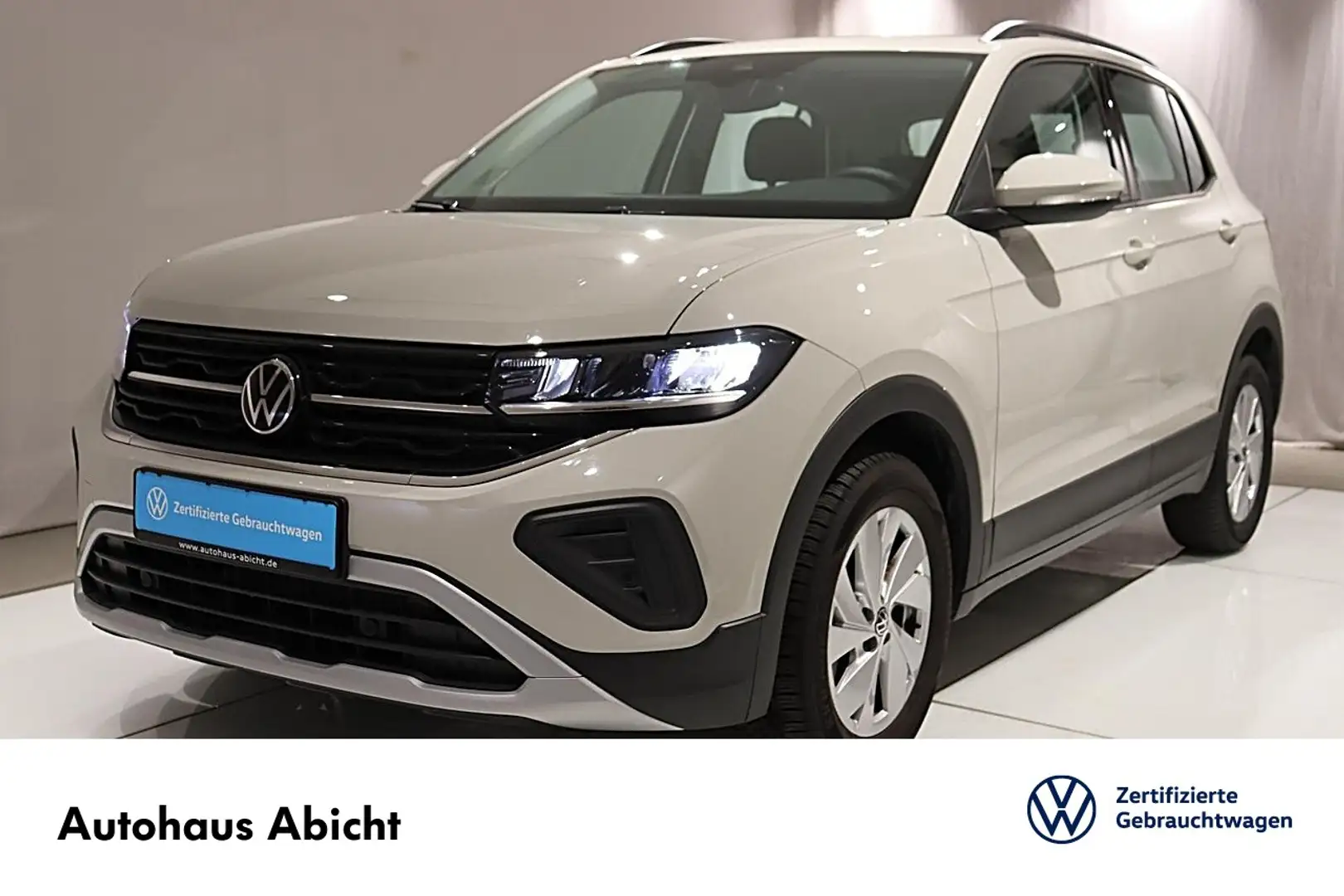 Volkswagen T-Cross Life 1.0 TSI ACC LED PDC TEMPOMAT DAB Anschlussgar Gris - 1