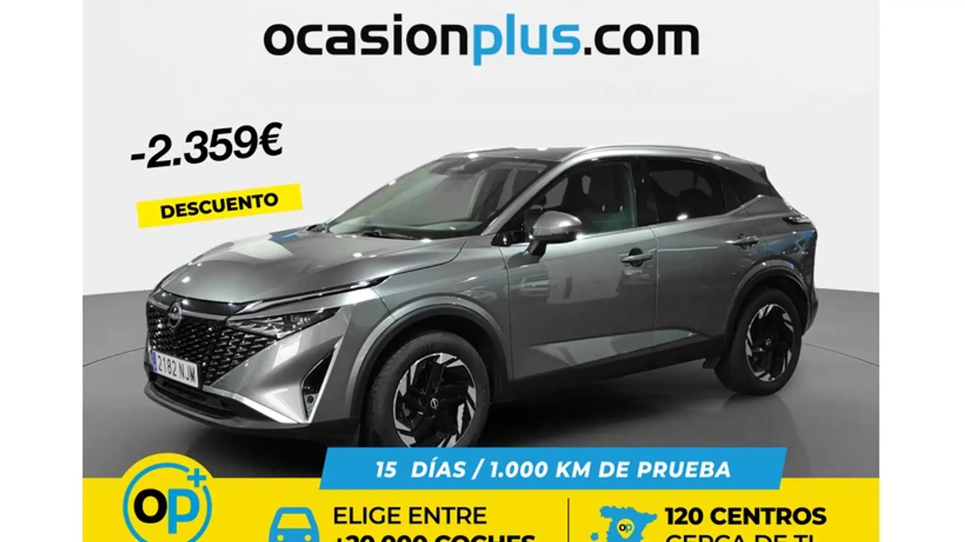 Nissan Qashqai 1.3 DIG-T mHEV 12V N-Connecta 4x2 103kW Gris - 1