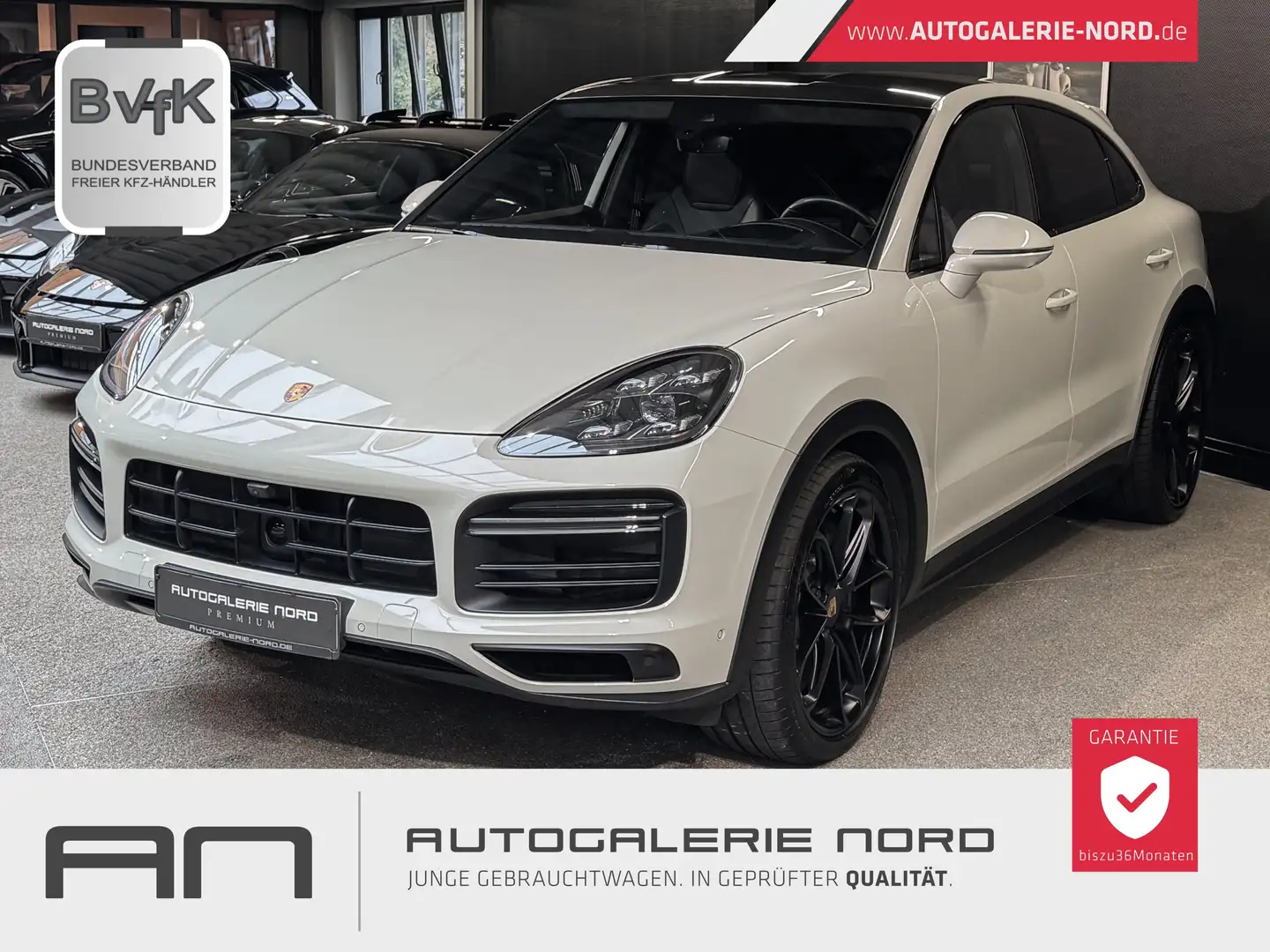 Porsche Cayenne Coupe Turbo PTS+Carbon+Keramik+Burmester Grau - 1