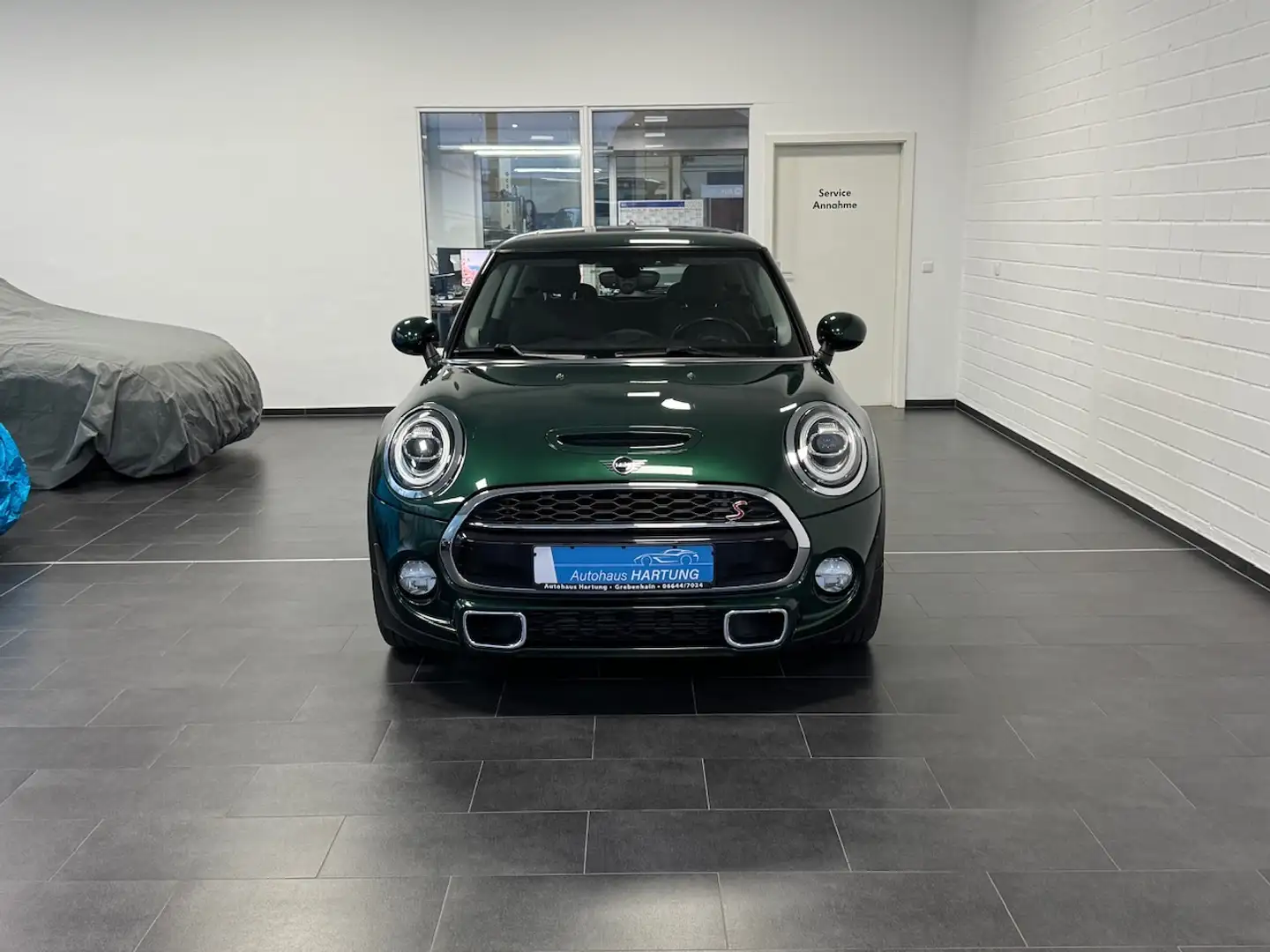 MINI Cooper S Cooper S, Shzg, Navi, Alu, Klimaa., Panodach+Leder Zöld - 2