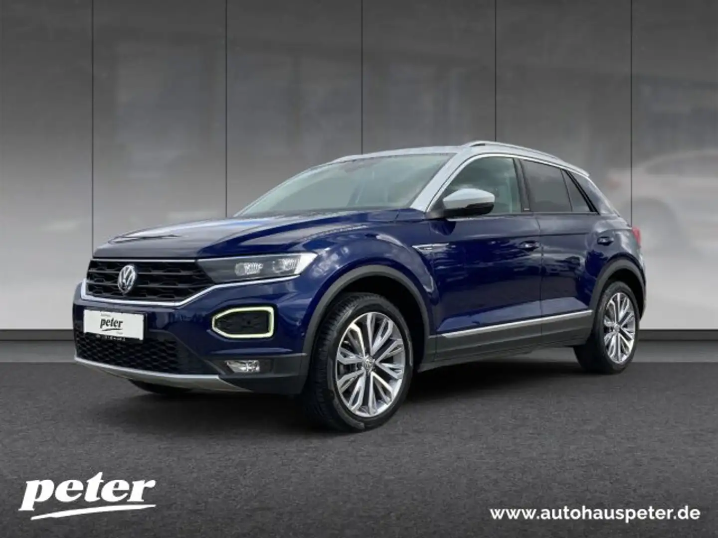 Volkswagen T-Roc T-Roc 1.0 TSI IQ.DRIVE Climatronic Sitzheizung Blau - 1