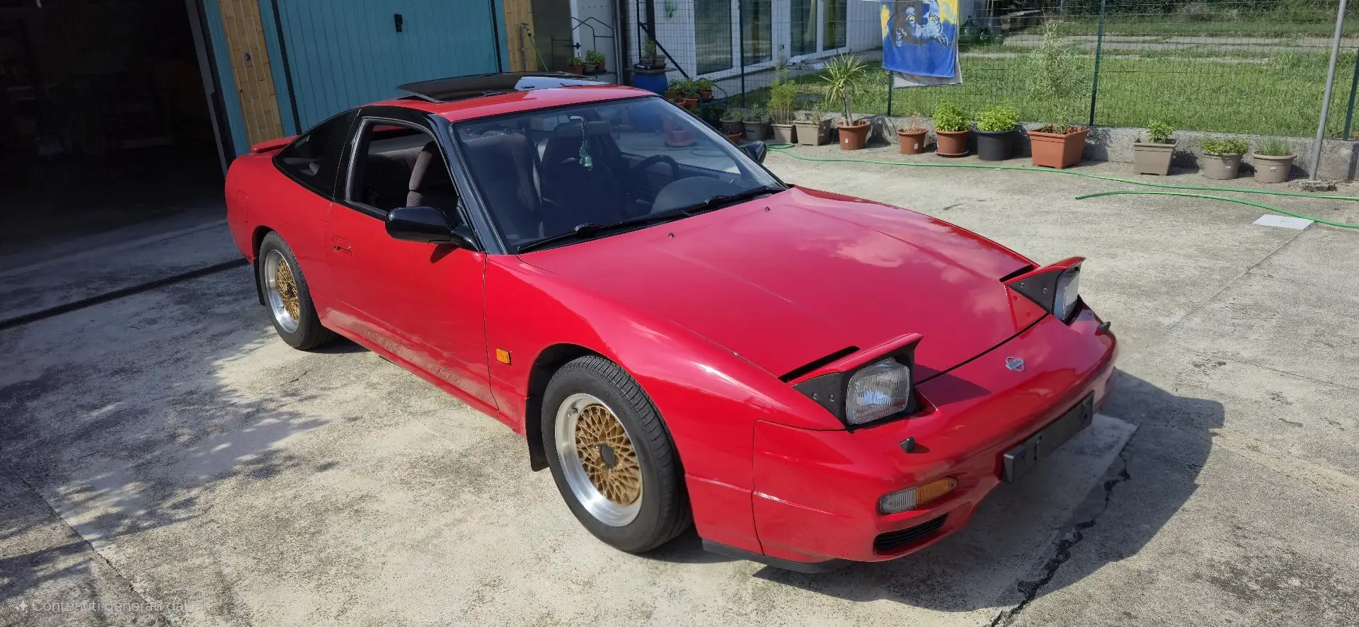 Nissan 200 SX 1.8 turbo c/abs Rosso - 2