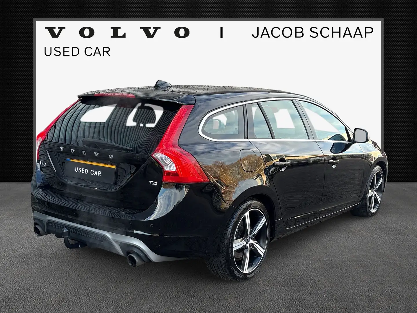 Volvo V60 2.0 T4 Business Sport Cruise control / R-Design / Zwart - 2