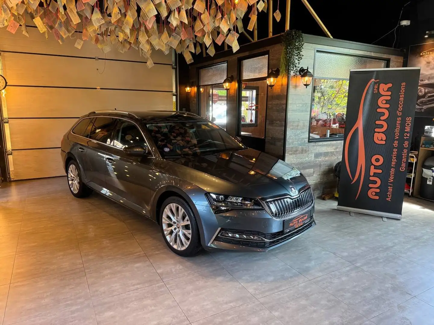 Skoda Superb Combi1.4 TSI DSG **LEZ 2035** TVA DEDUCTIBLE Gris - 1