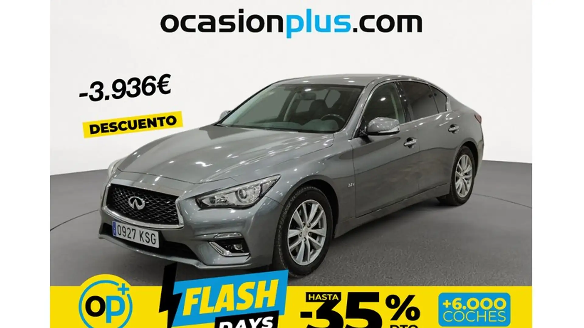 Infiniti Q50 2.2d Premium Aut. Grau - 1