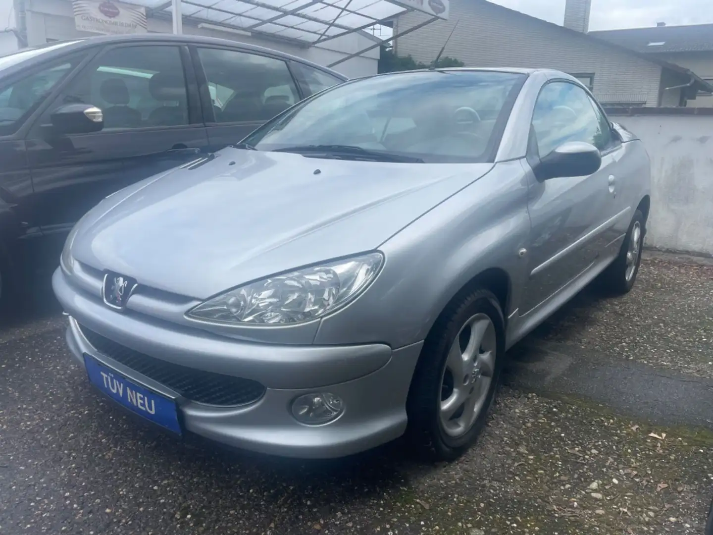 Peugeot 206 Cabriolet CC Quiksilver KLIMA TÜV NEU !!! Grau - 1