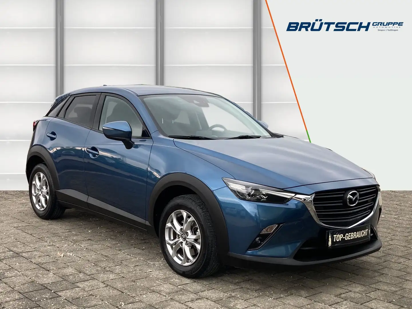 Mazda CX-3 Selection 2.0 AUTOMATIK / NAVI / LED / SITZHEIZUNG Blau - 2