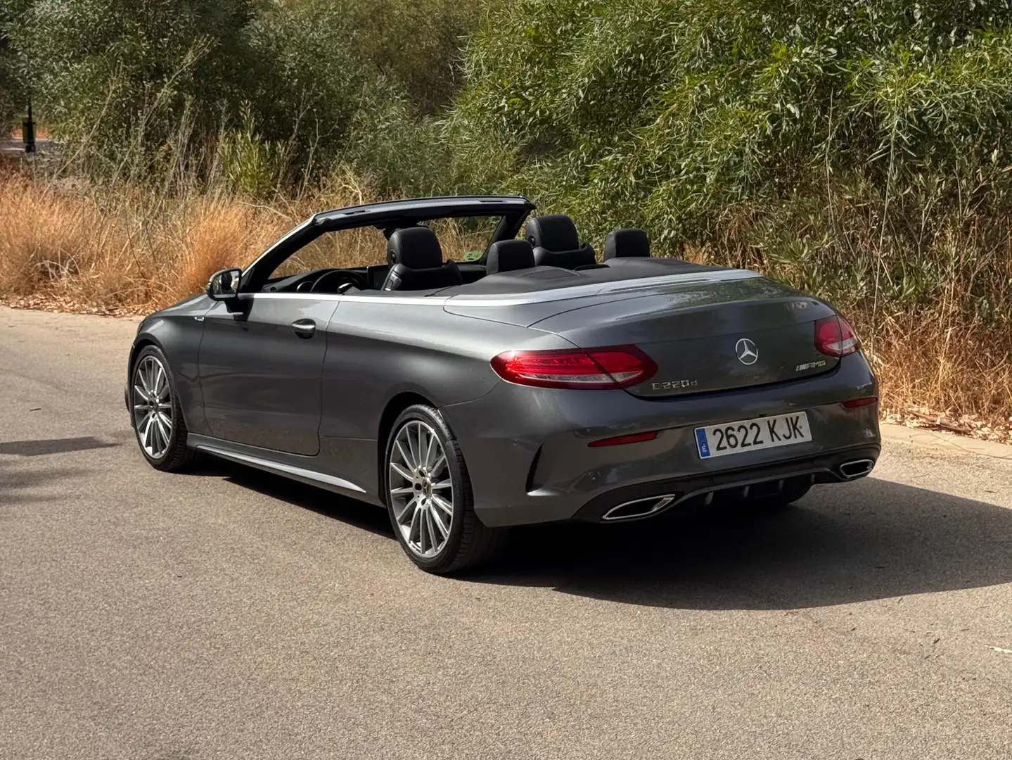 Mercedes-Benz C 220 Precioso Cabrio Gris - 2