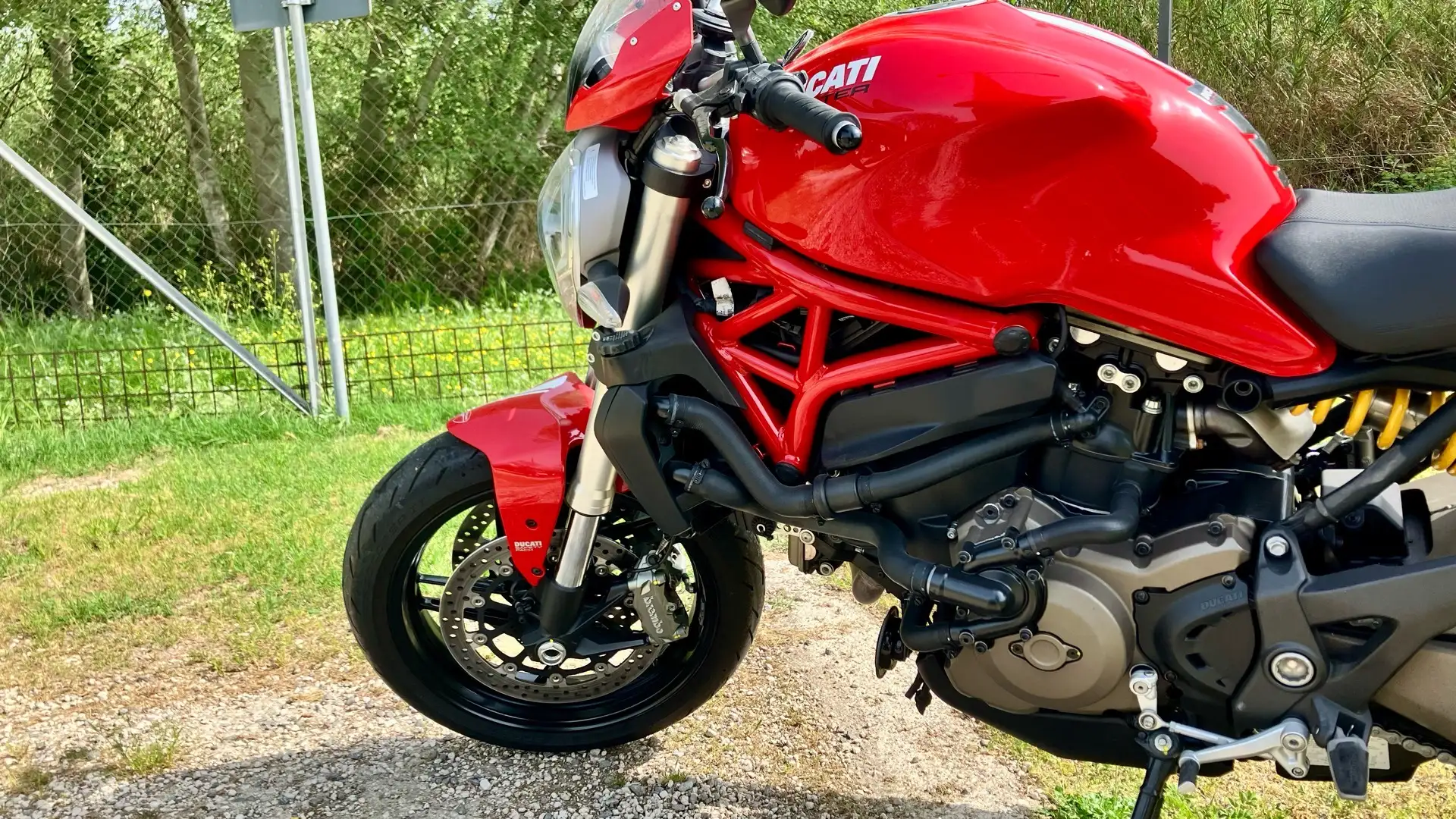 Ducati Monster 821 Stripe Rosso - 1