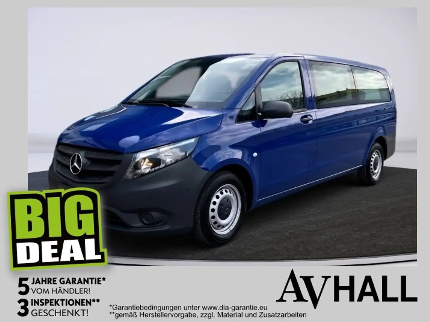 Mercedes-Benz Vito 114 CDI Tourer PRO Extralang Radio,Klima Blau - 1