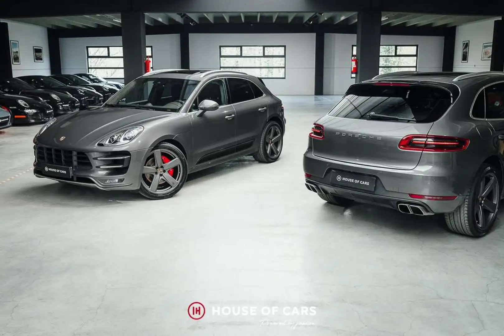 Porsche Macan Turbo - Belgian car - FULL options - Just serviced Gris - 1