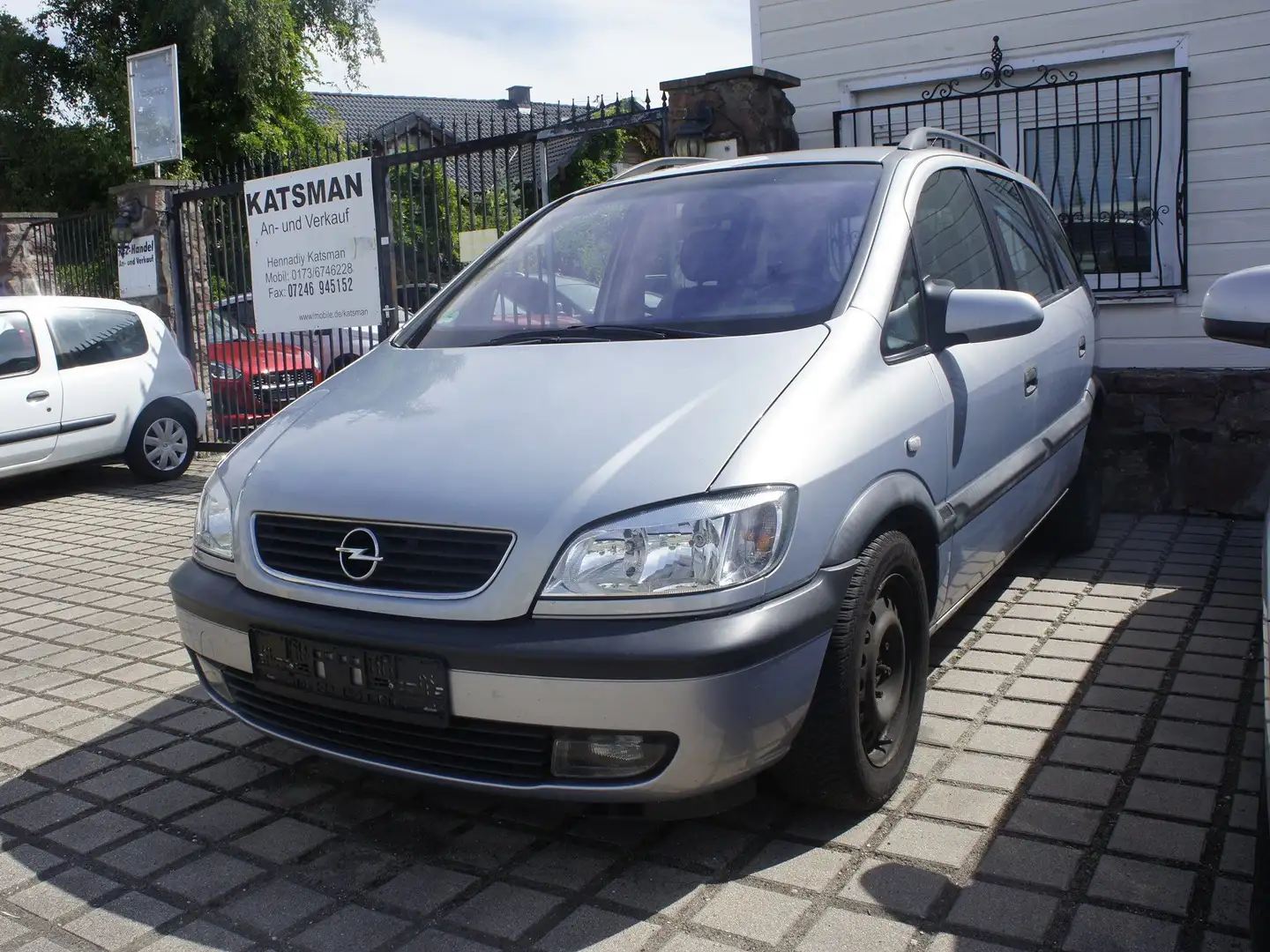 Opel Zafira 2.0 DTI Elegance Argent - 2