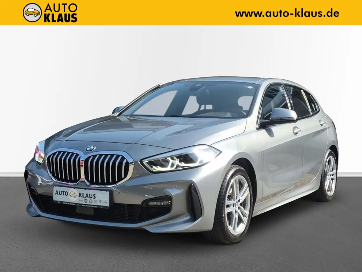 BMW 118 i M Sport LED CarPlay PDC SHZ Klimaauto. Grau - 1