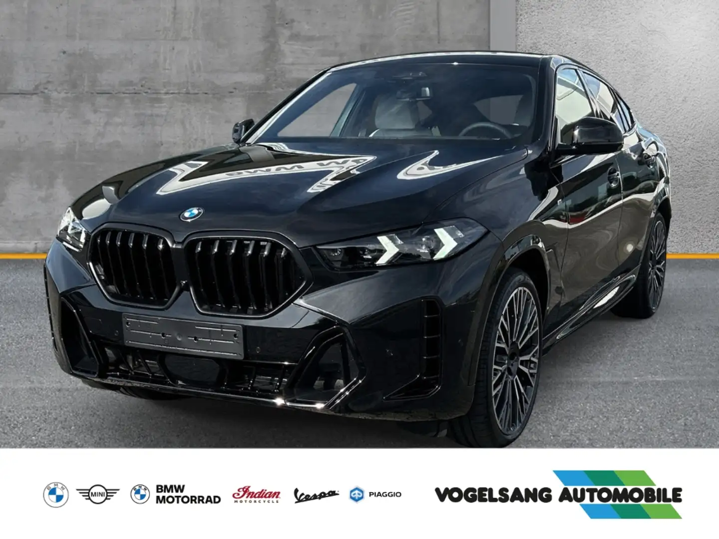 BMW X6 xDrive 40 d M Sport Pro Luftfederung AD Niveau Sta Schwarz - 1