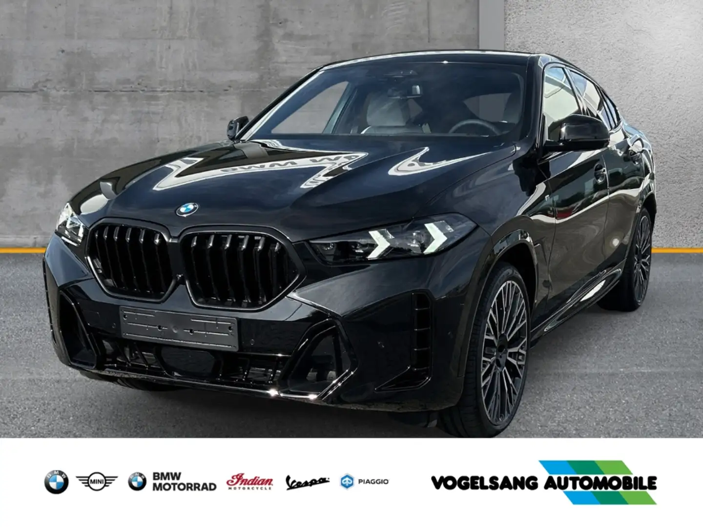BMW X6 xDrive 40 d M Sport Pro Luftfederung AD Niveau Sta Schwarz - 1