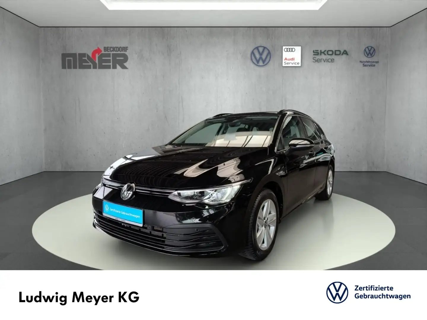Volkswagen Golf Variant Life 1.5 TSI Klima Navi Einparkhilfe Sitzheizung Schwarz - 1