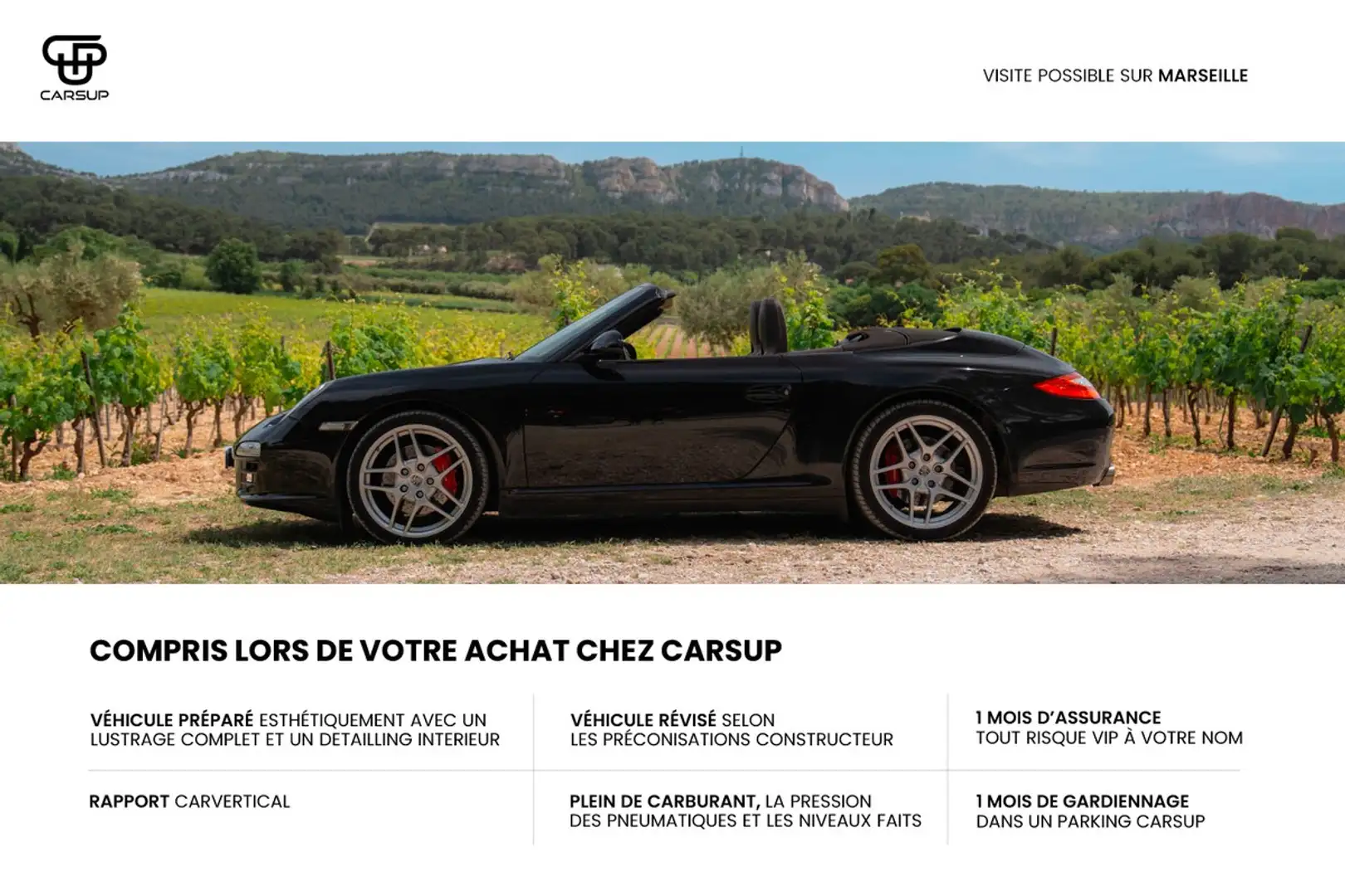 Porsche 911 997.2 Carrera 4S Cabriolet Noir - 2