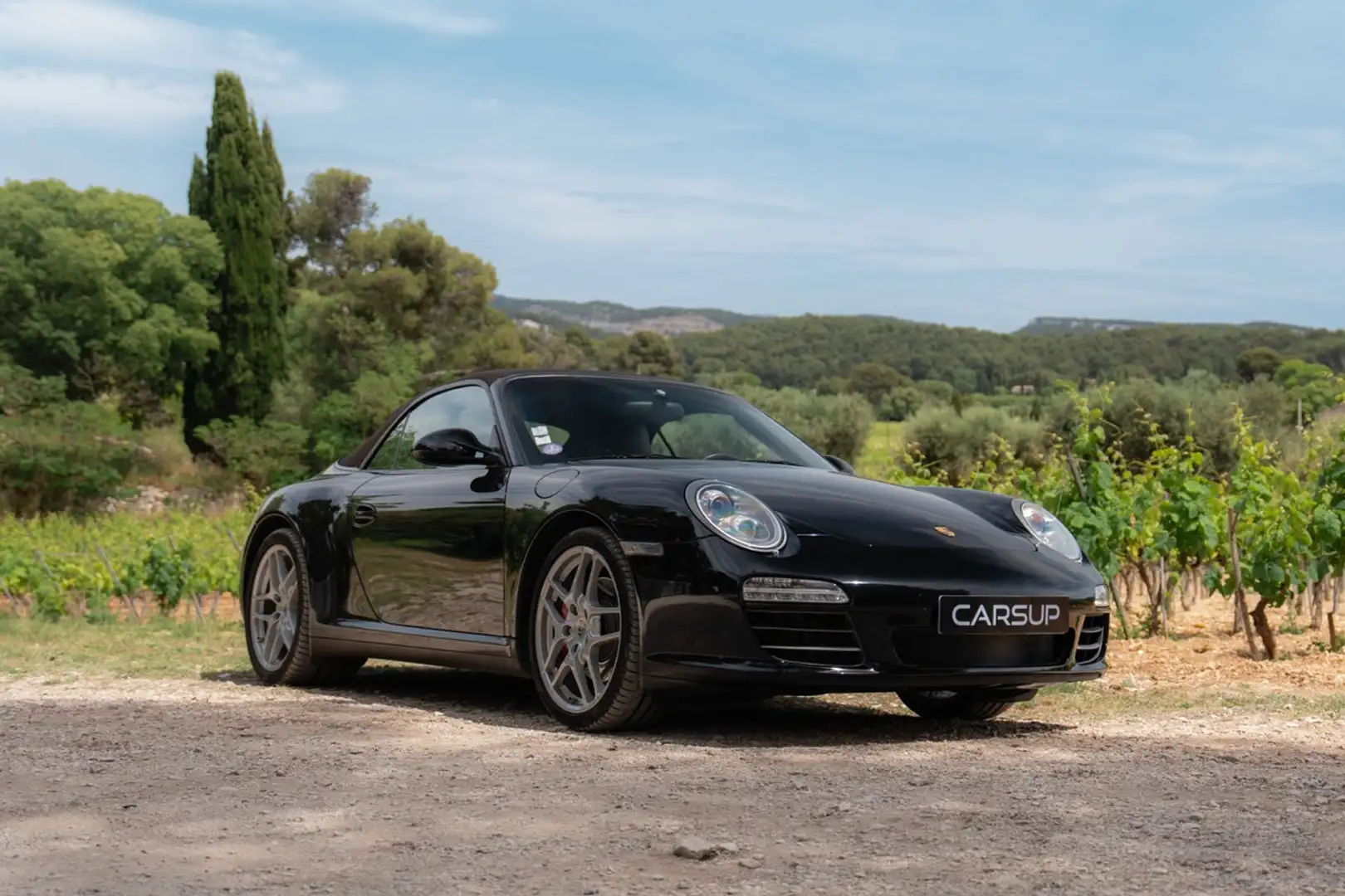 Porsche 911 997.2 Carrera 4S Cabriolet Noir - 1