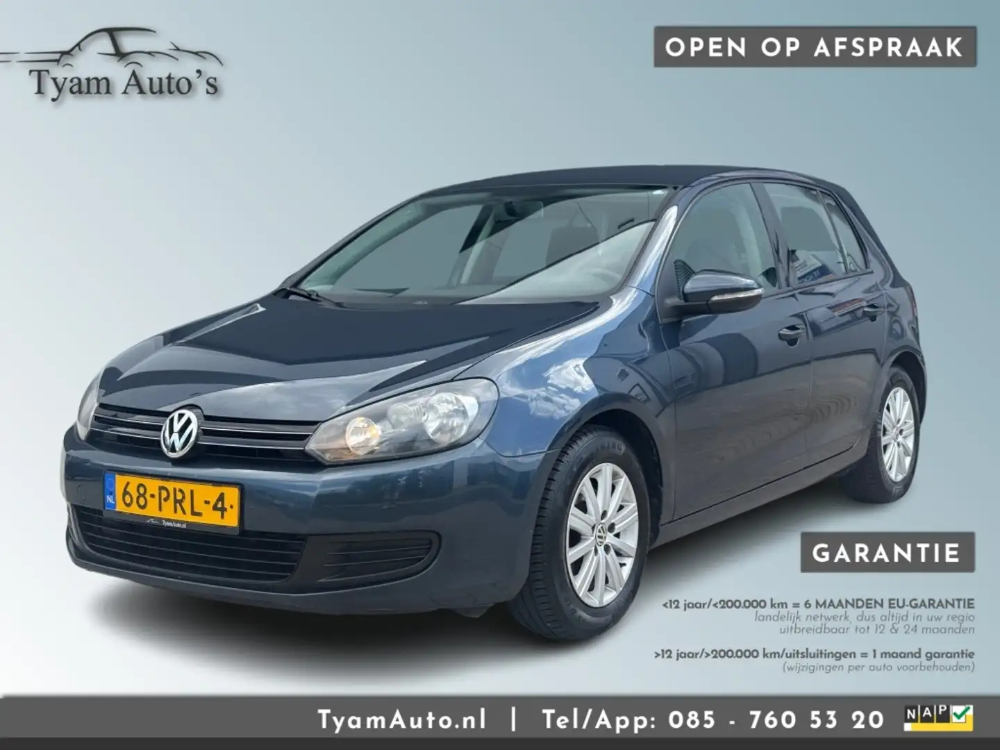 Volkswagen Golf 1.2 TSI BM *APK 04-2026* AIRCO NAVIGATIE CRUISE CA Gris - 1