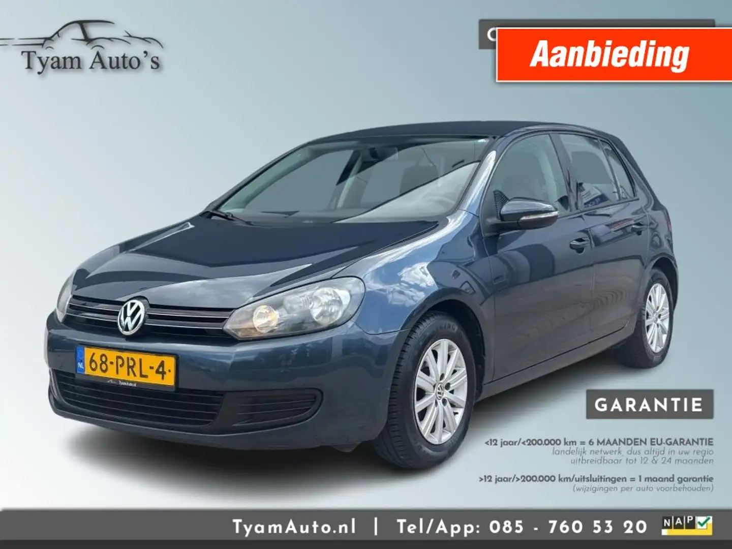 Volkswagen Golf 1.2 TSI BM *APK 04-2026* AIRCO NAVIGATIE CRUISE CA Grijs - 1