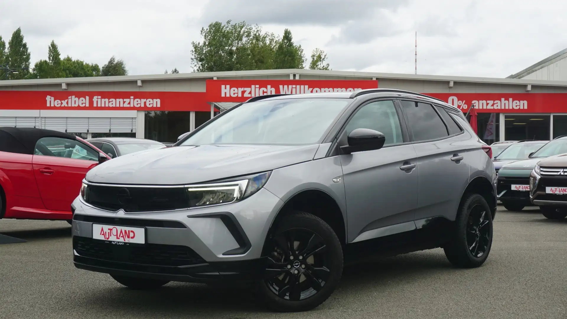 Opel Grandland 1.2 Navi Kamera Digitales Cockpit 360° Argent - 2