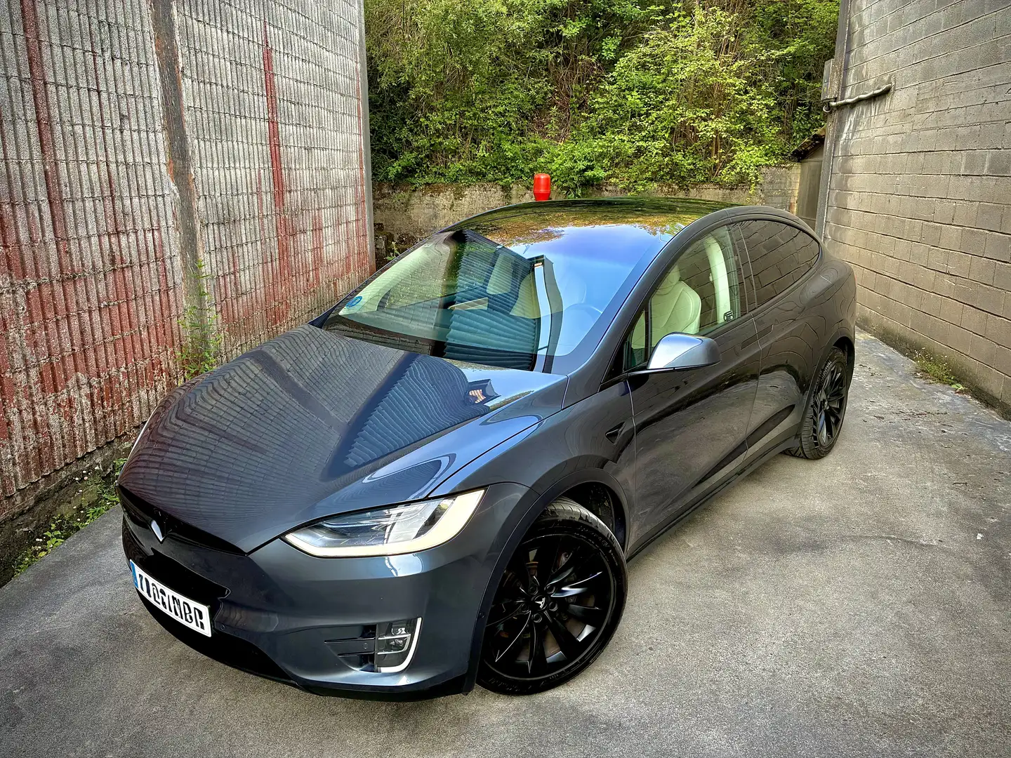 Tesla Model X 100D Gris - 1