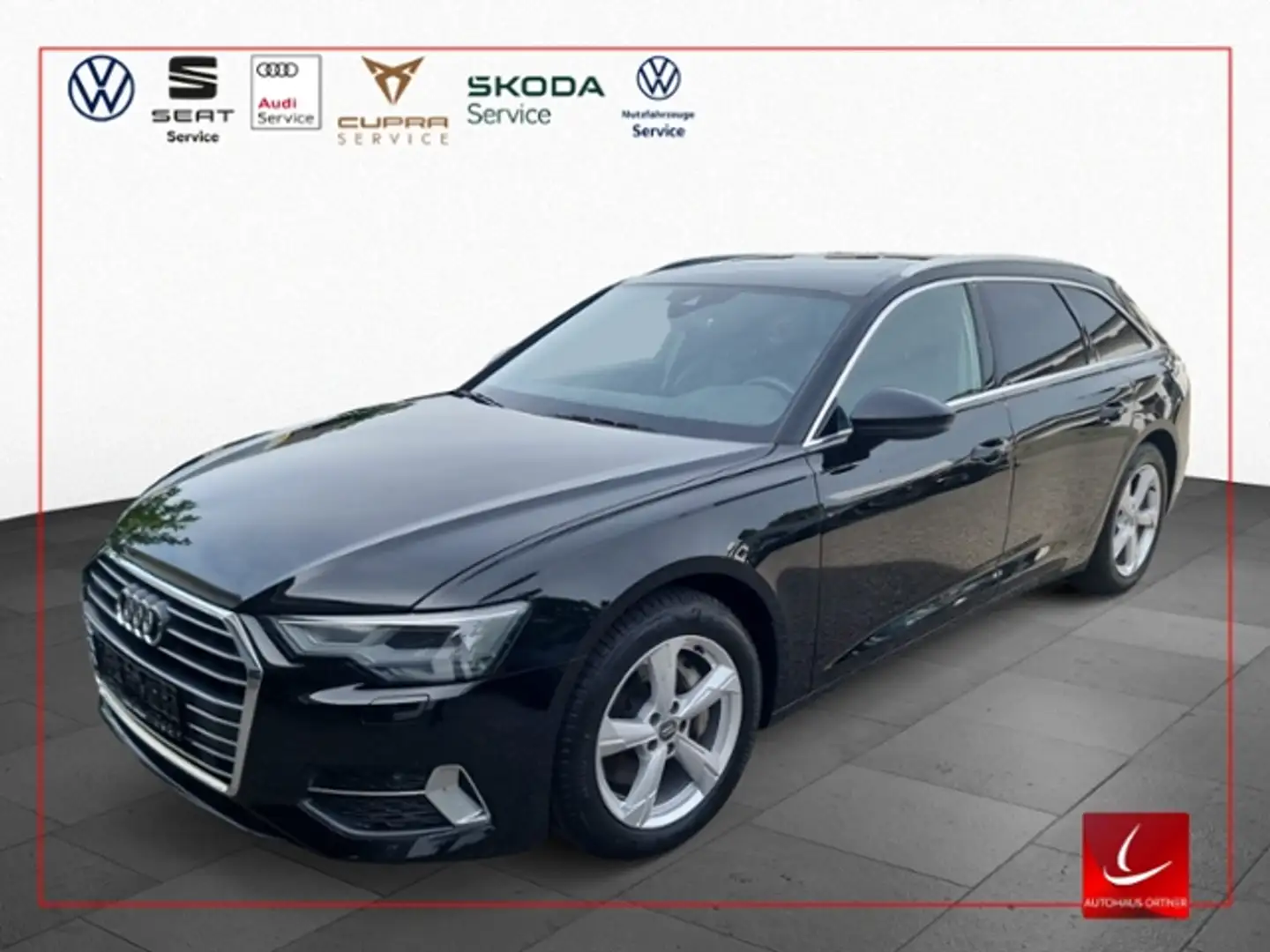 Audi A6 Avant 50 TDI QUATTRO SPORT SHZ PANO LEDER KAMER M Zwart - 1