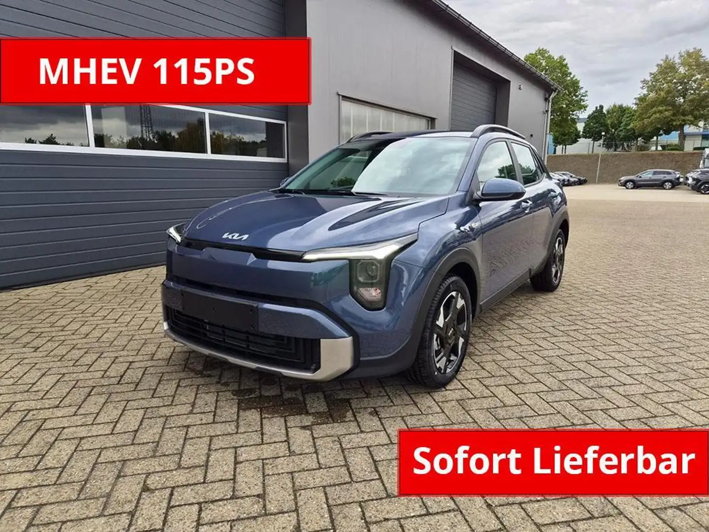 Kia Stonic 1.0 T-GDI MHEV 115PS NEUES MODELL Sitzheizung L... Blau - 1