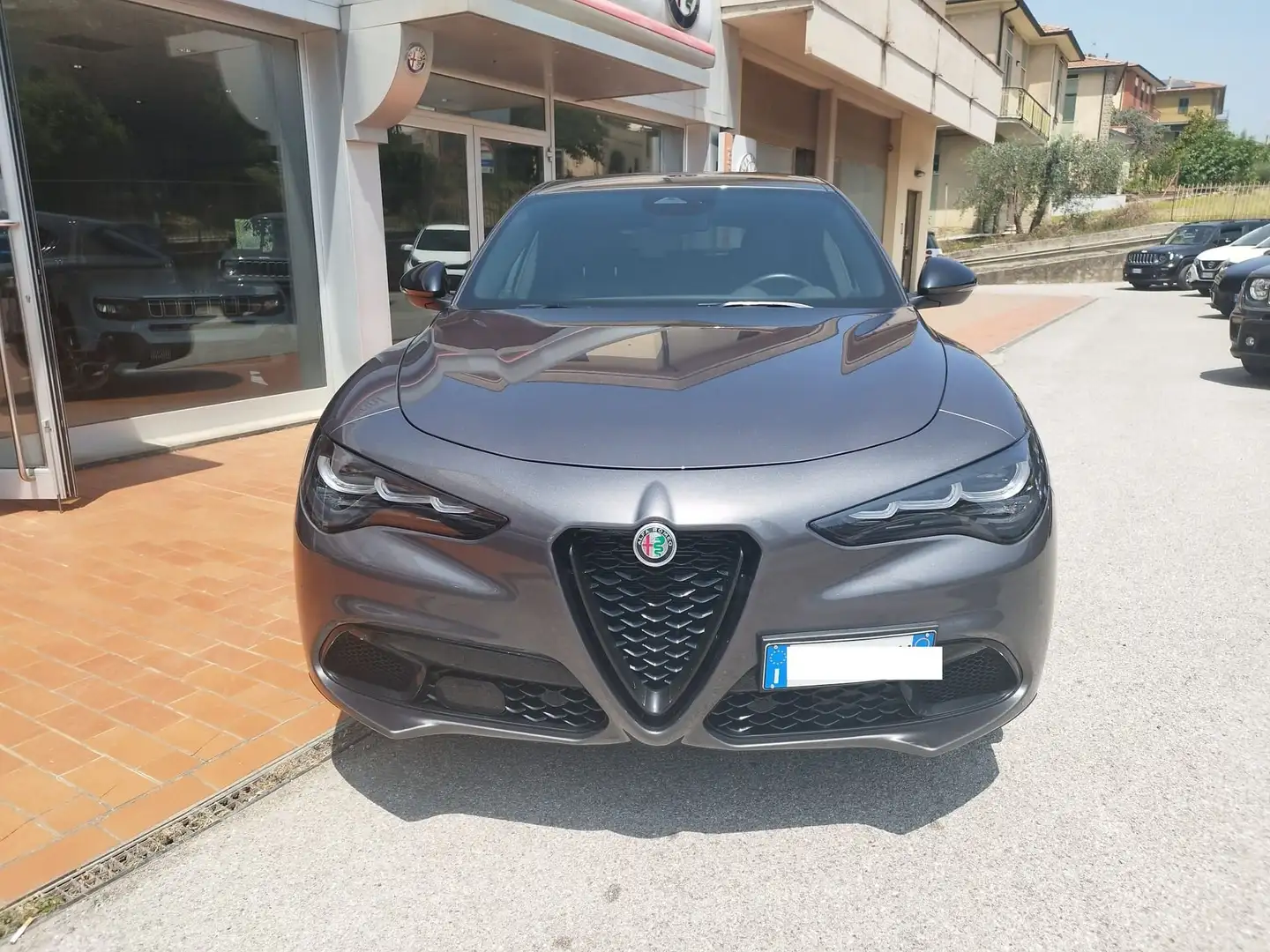 Alfa Romeo Stelvio 2.2 Turbodiesel 210 CV AT8 Q4 Veloce Grigio - 2