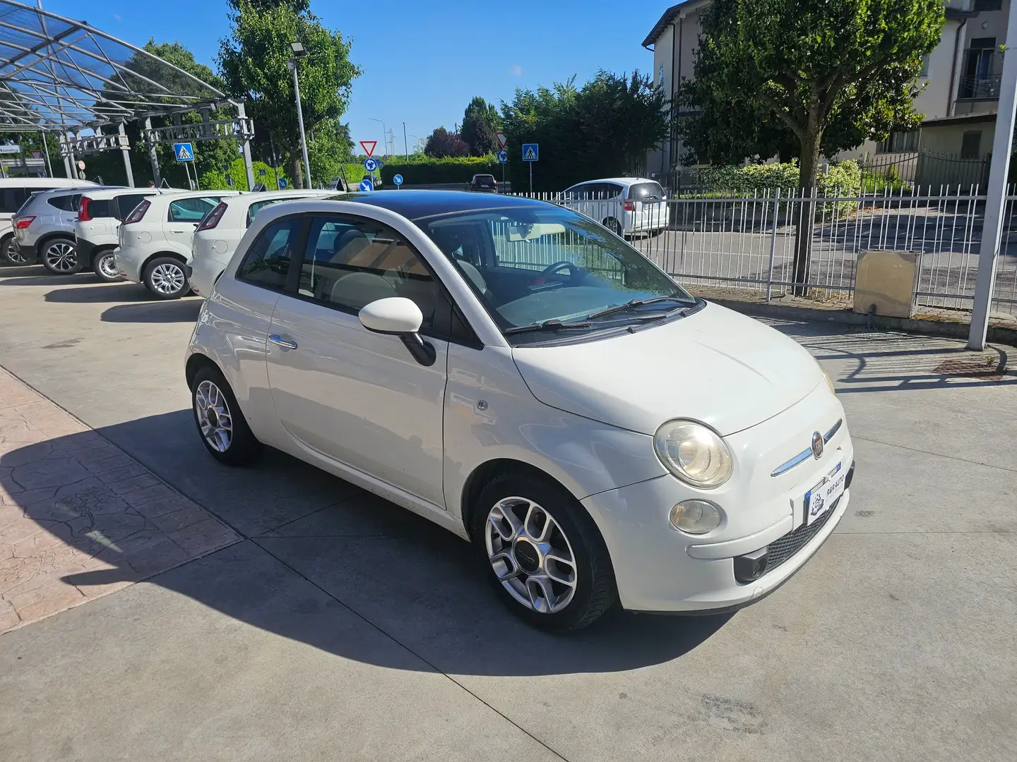 Fiat 500 1.2 Lounge 69cv Blanc - 2