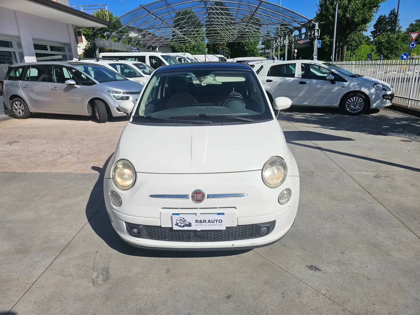 Fiat 500 1.2 Lounge 69cv Blanc - 1